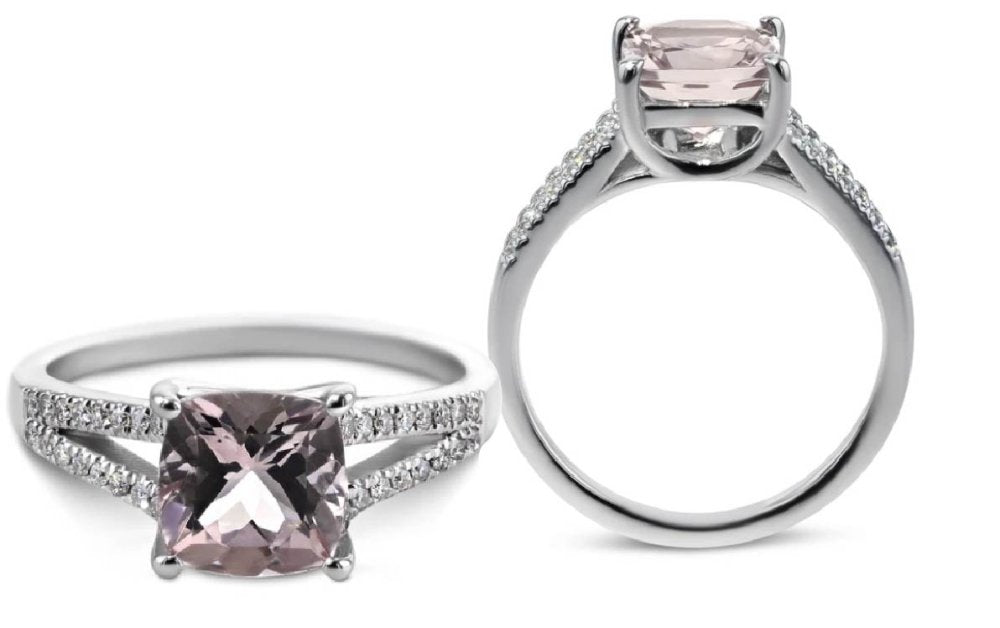 Morganite Engagement Rings - Best Brilliance