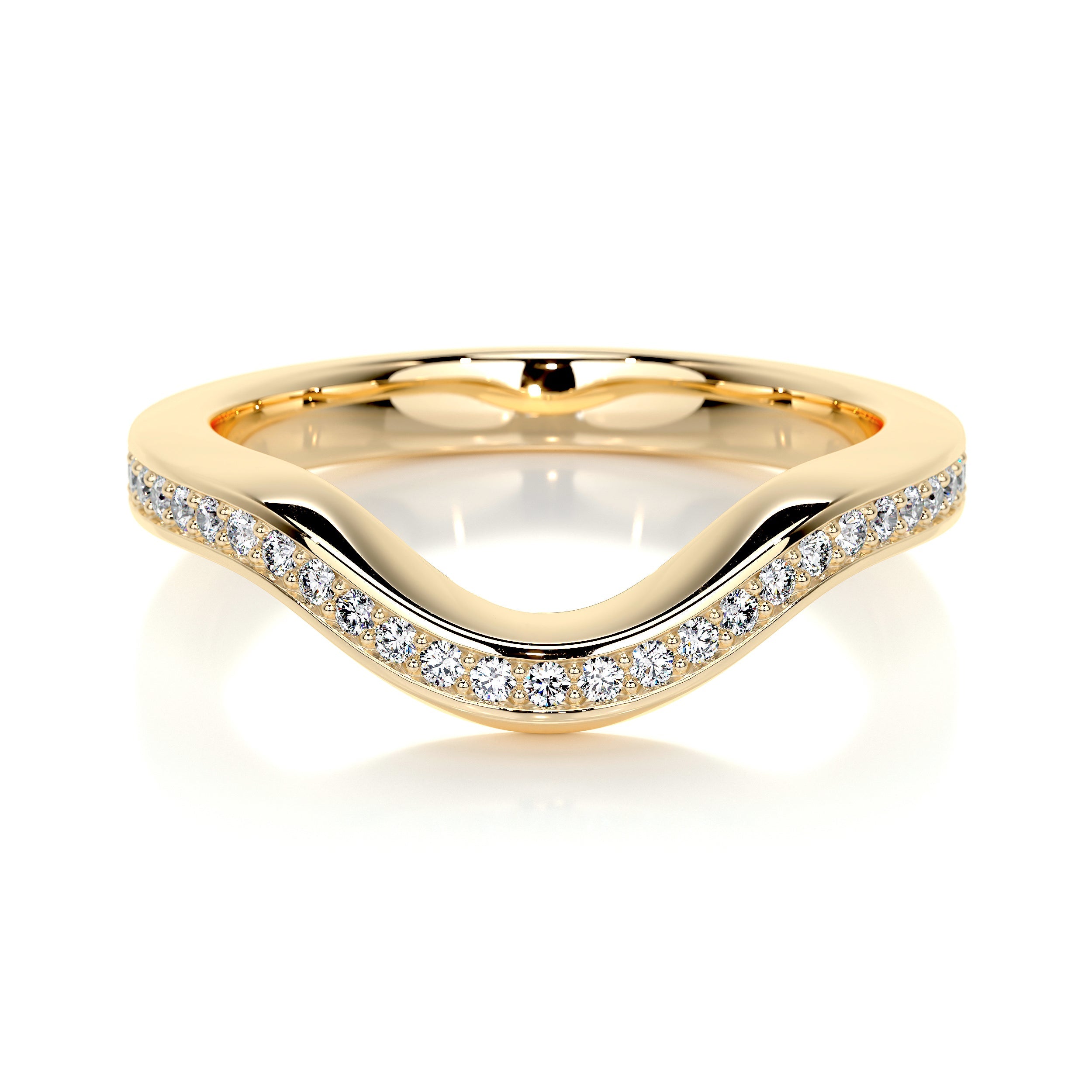 Lucy Lab Grown Diamond Wedding Ring (0.30 Carat) -18K Yellow Gold (RTS)