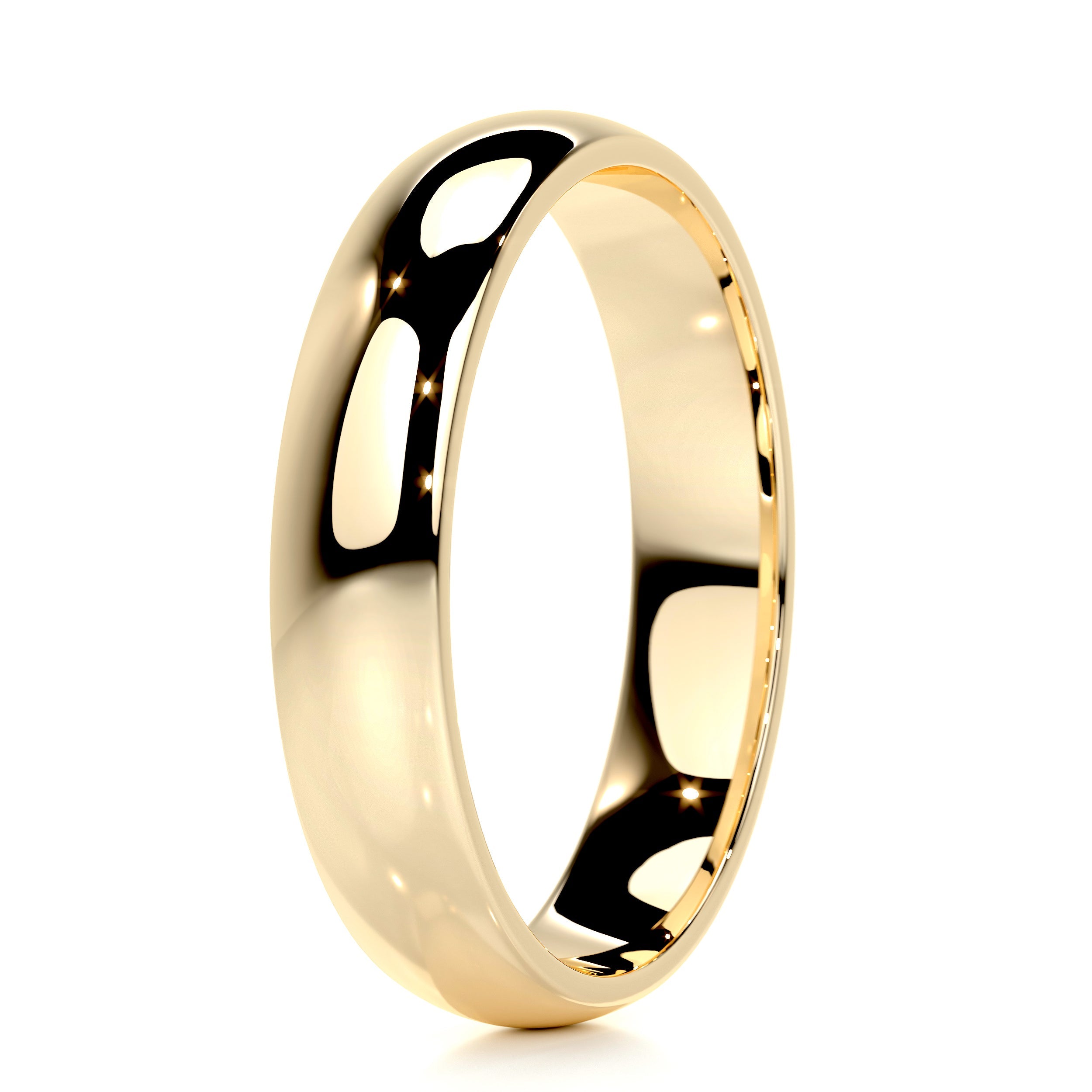 Tatiana Wedding Band -18K Yellow Gold (RTS)