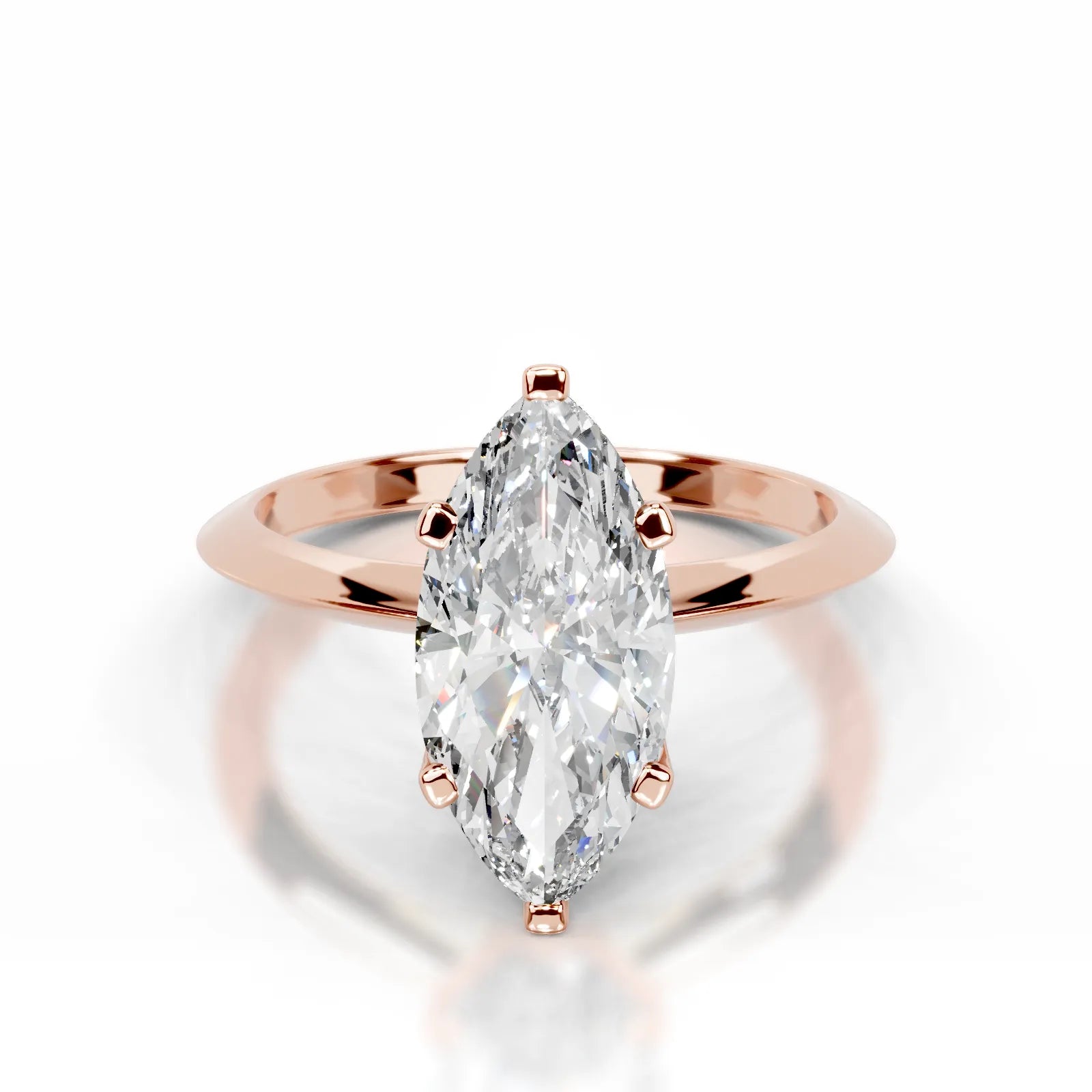 Alexis Lab Grown Diamond Ring Marquise -14K Rose Gold