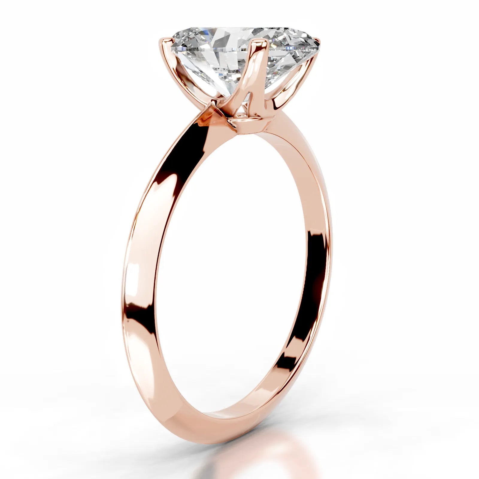 Alexis Lab Grown Diamond Ring Oval -14K Rose Gold