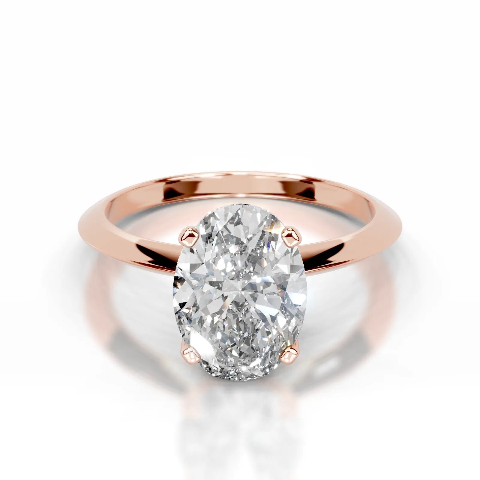 Alexis Lab Grown Diamond Ring Oval -14K Rose Gold