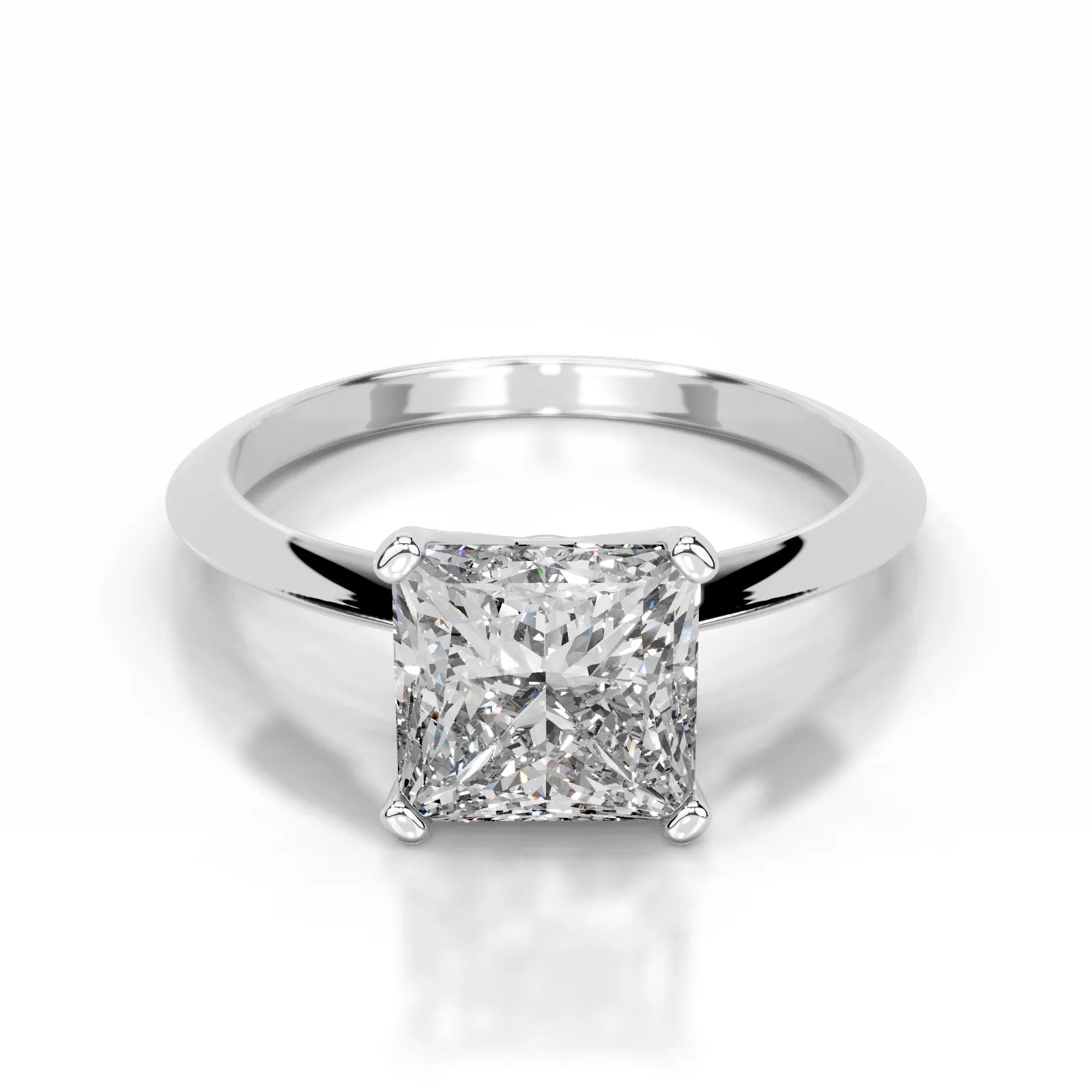 Alexis Lab Grown Diamond Ring Princess -14K White Gold