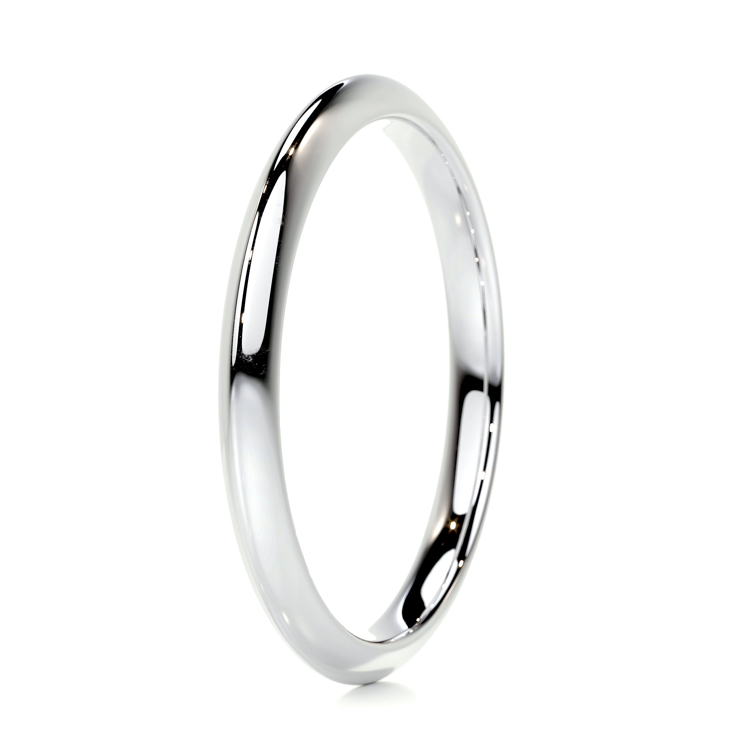 Alexis Wedding Ring -14K White Gold (RTS)