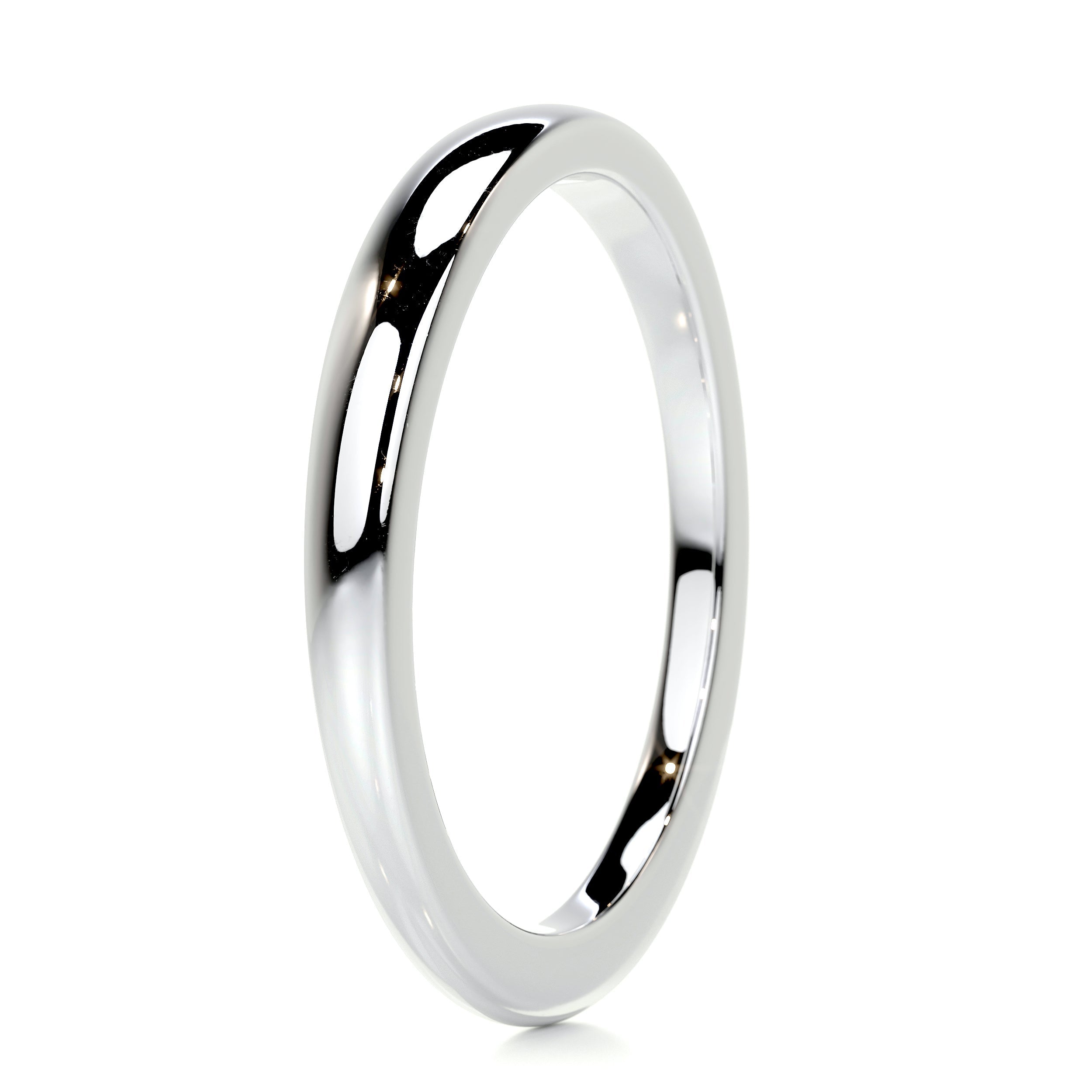 Samantha Wedding Ring -18K White Gold (RTS)