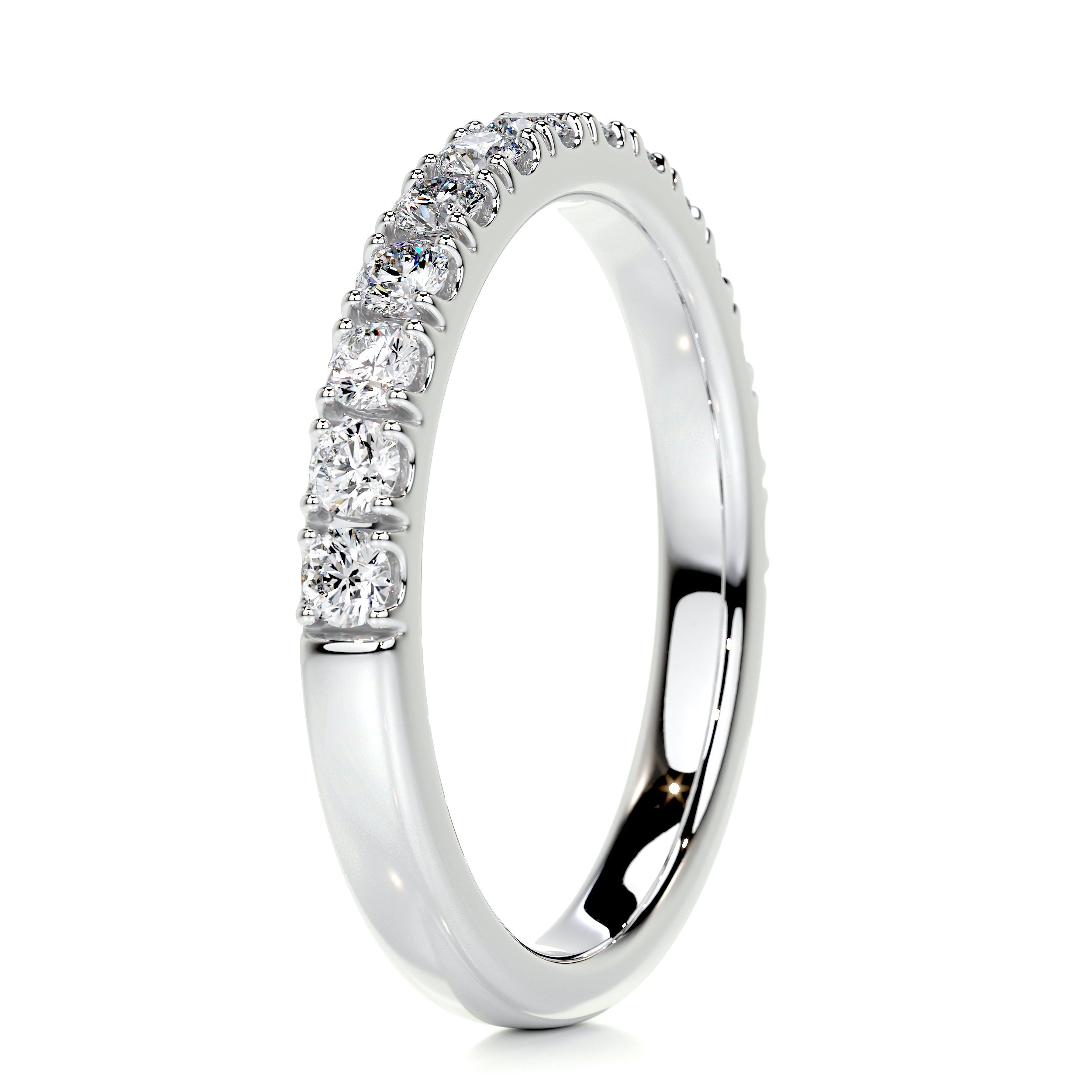 Blair Diamond Wedding Ring (0.5 Carat) -14K White Gold (RTS)