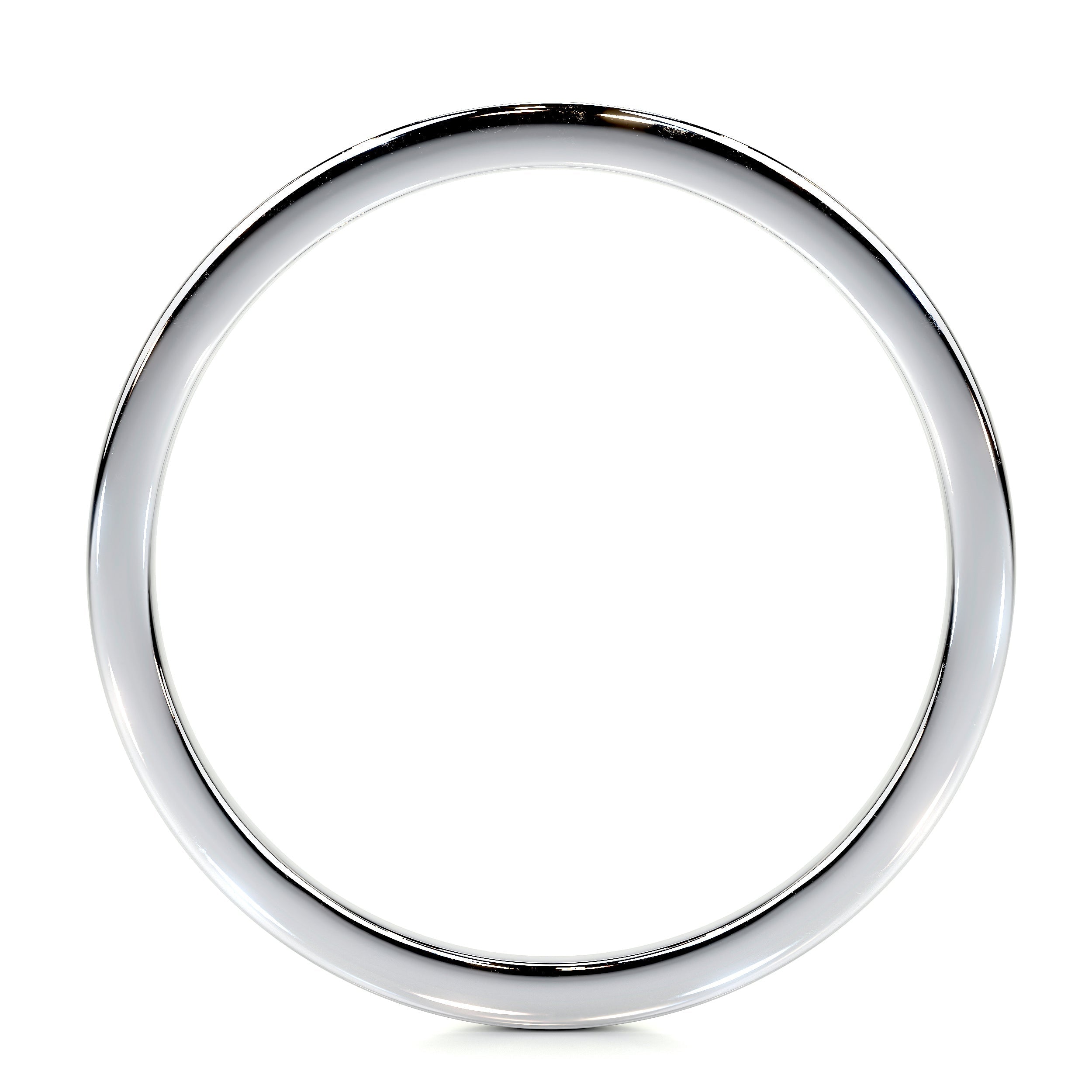 June Lab Grown Diamond Wedding Ring (0.2 Carat) - 14K White Gold (RTS)