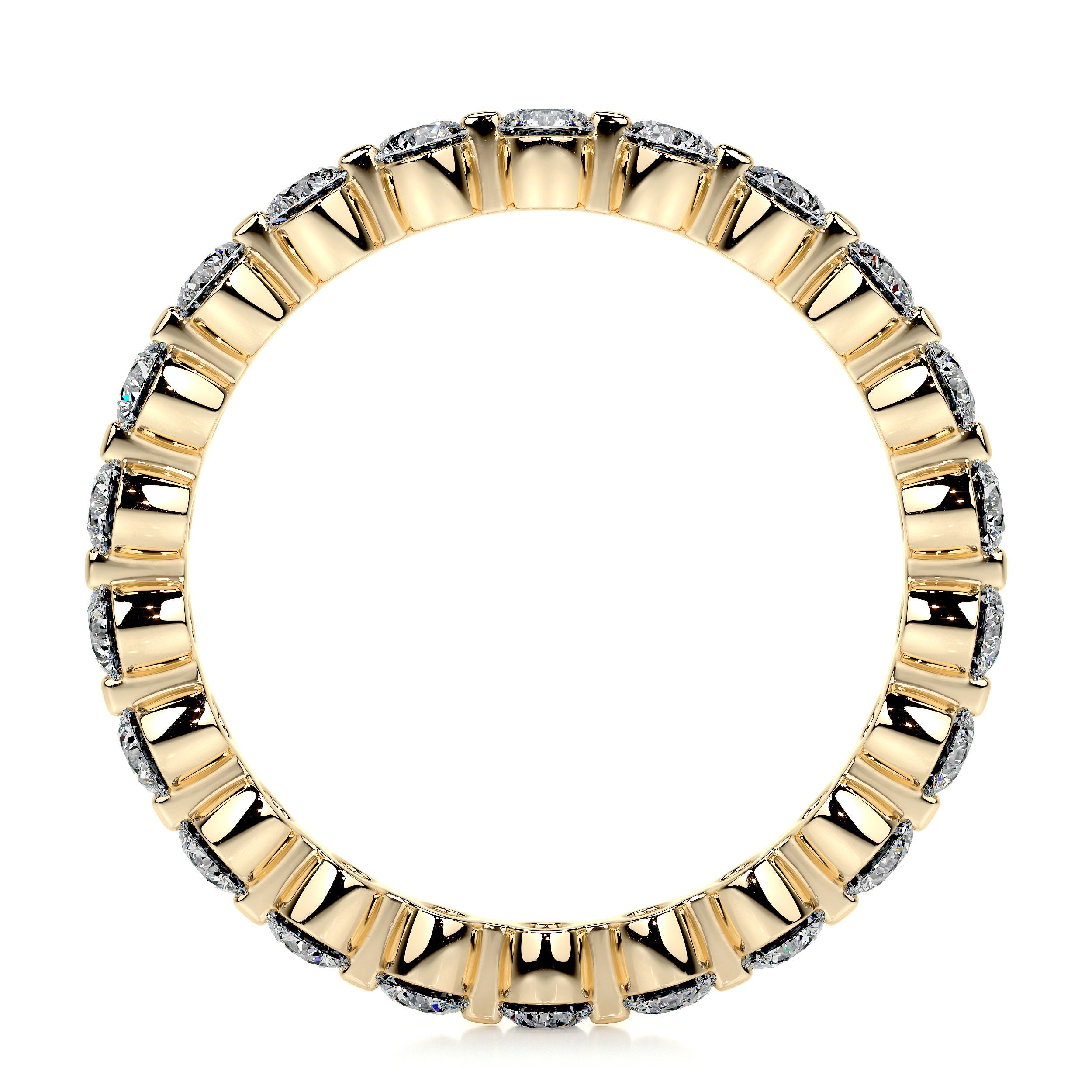 Josie Lab Grown Eternity Wedding Ring (1 Carat) -18K Yellow Gold (RTS)