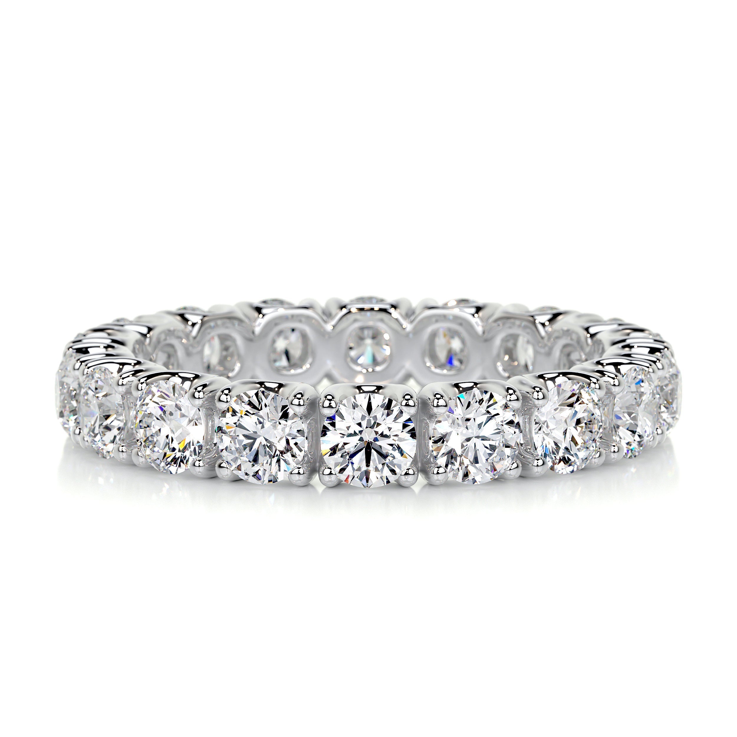 Trinity Eternity Wedding Ring (2.4 Carat) -Platinum (RTS)