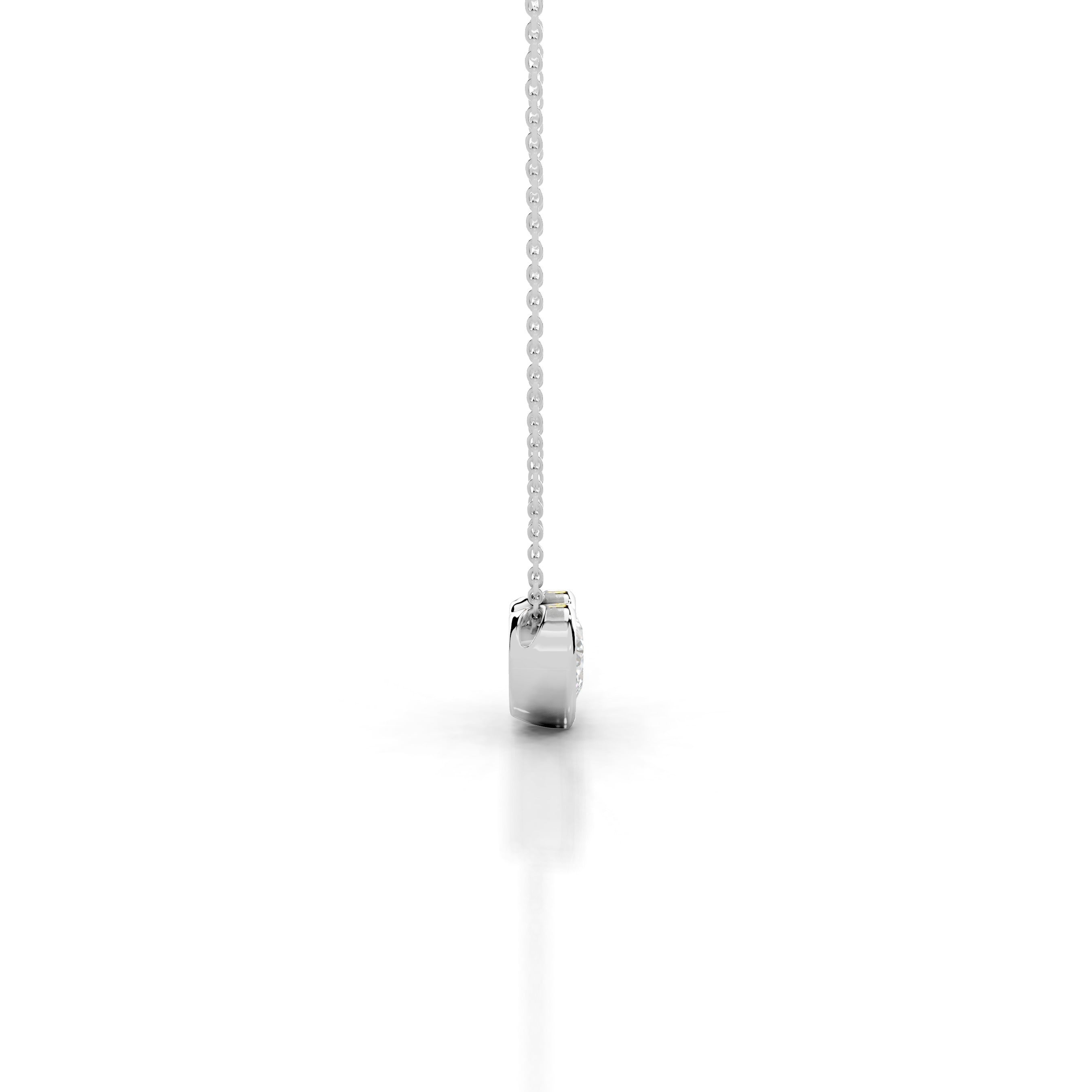 Gianna Diamond Pendant - 14K White Gold - Main Stone 1.65 Carat