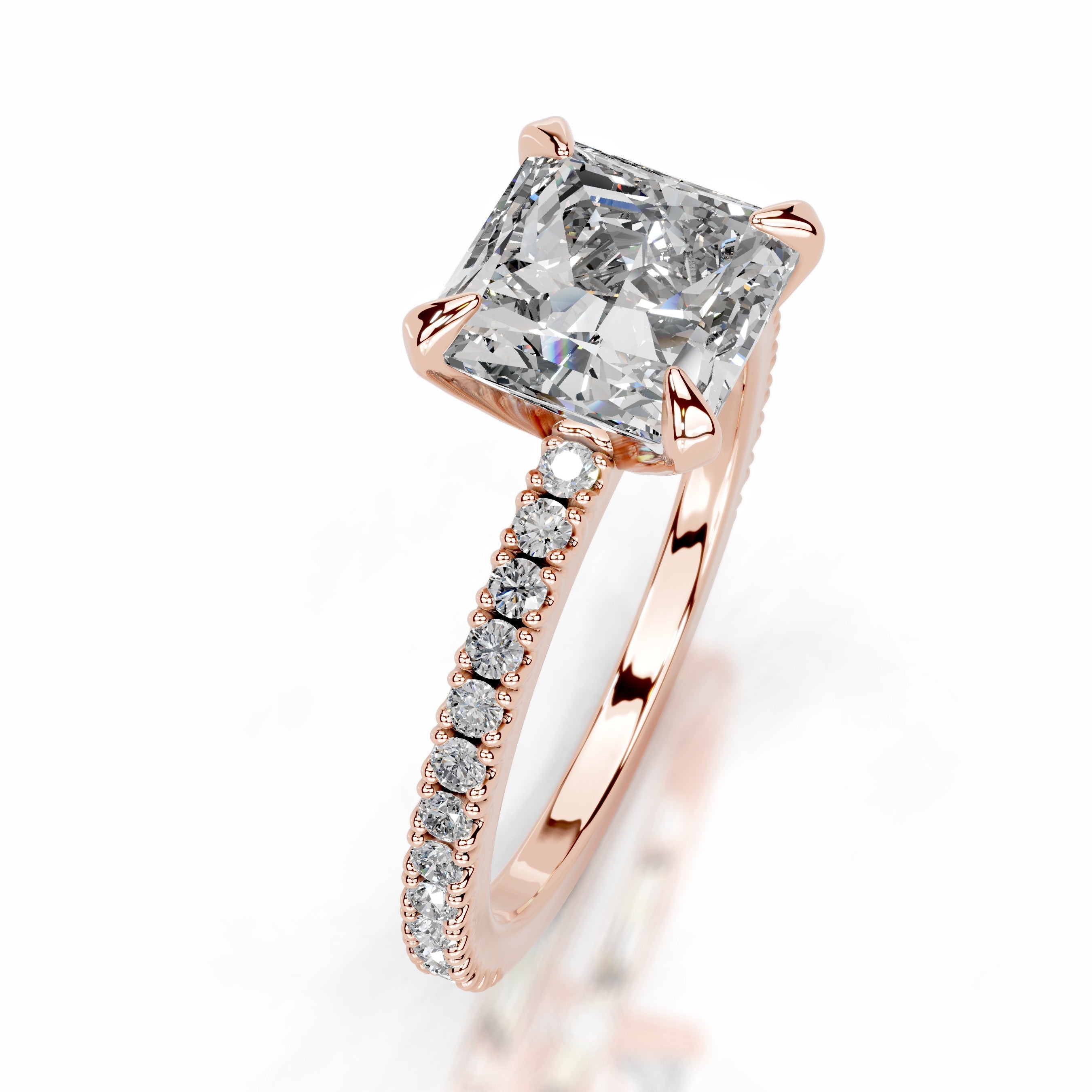 Luisana Diamond Engagement Ring - 14K Rose Gold