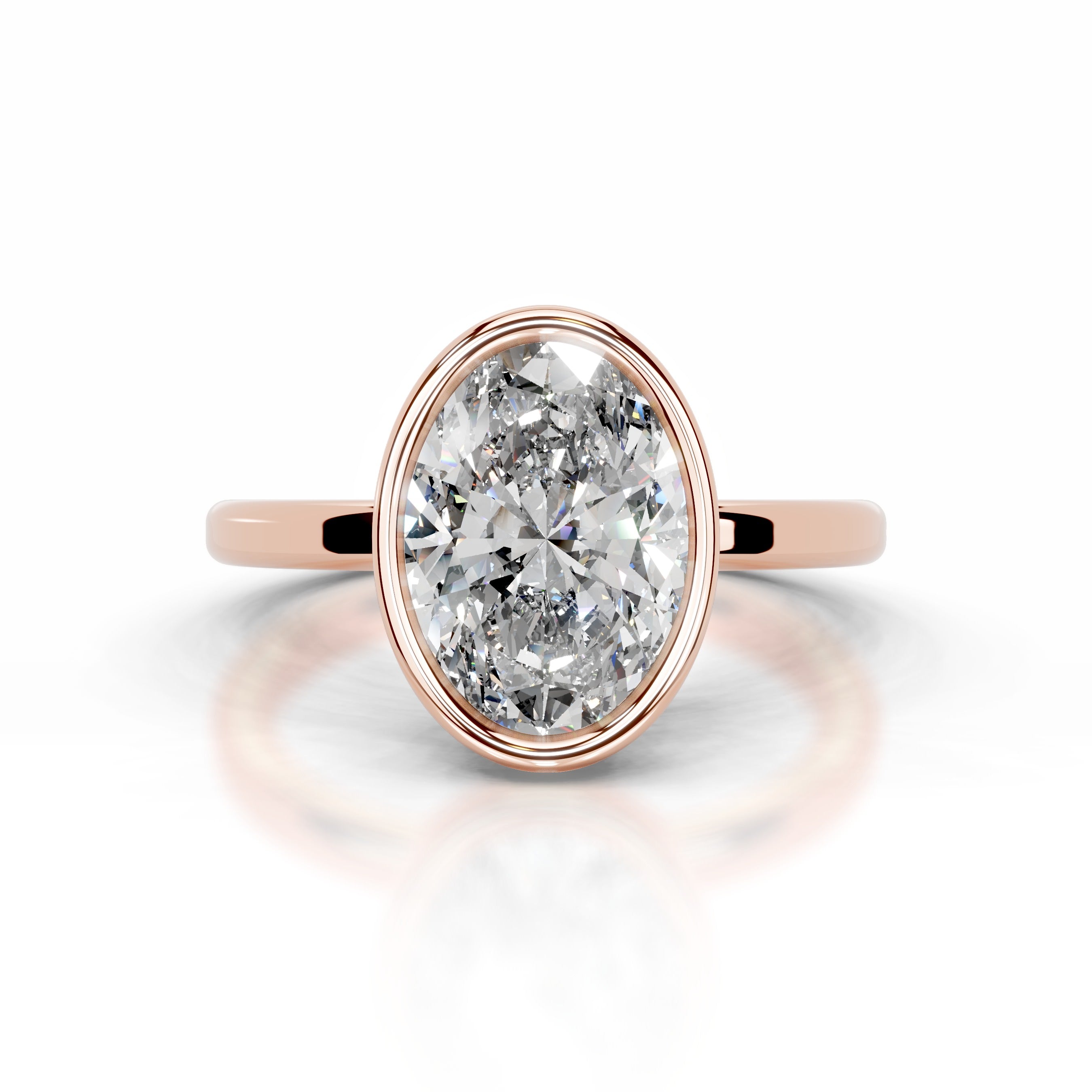Dima Diamond Engagement Ring - 14K Rose Gold