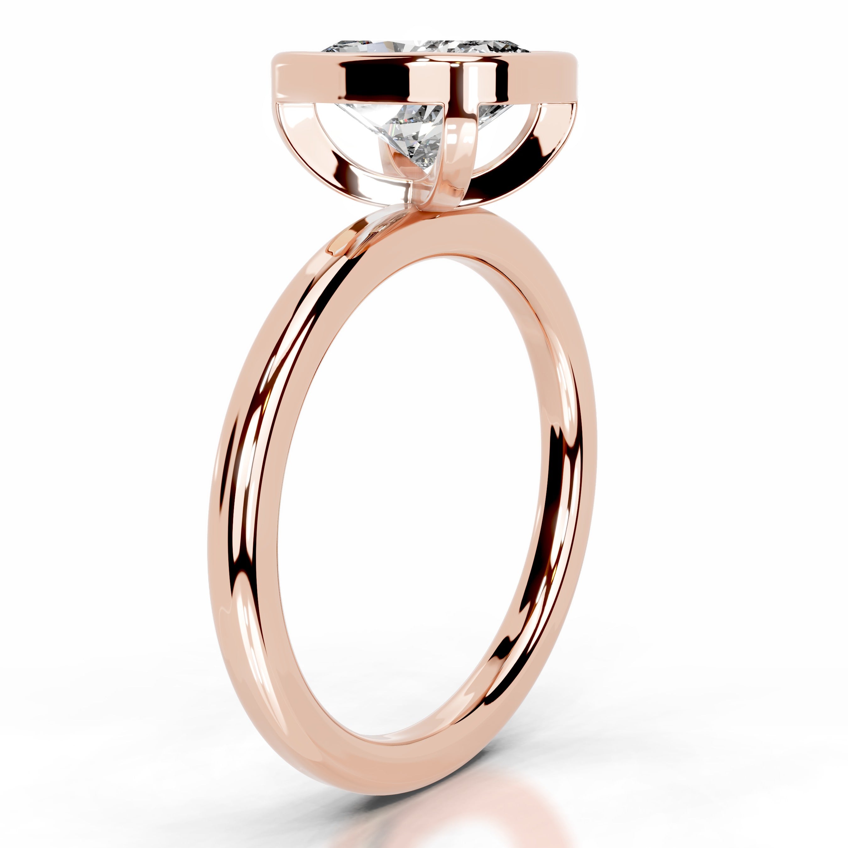 Dima Diamond Engagement Ring - 14K Rose Gold