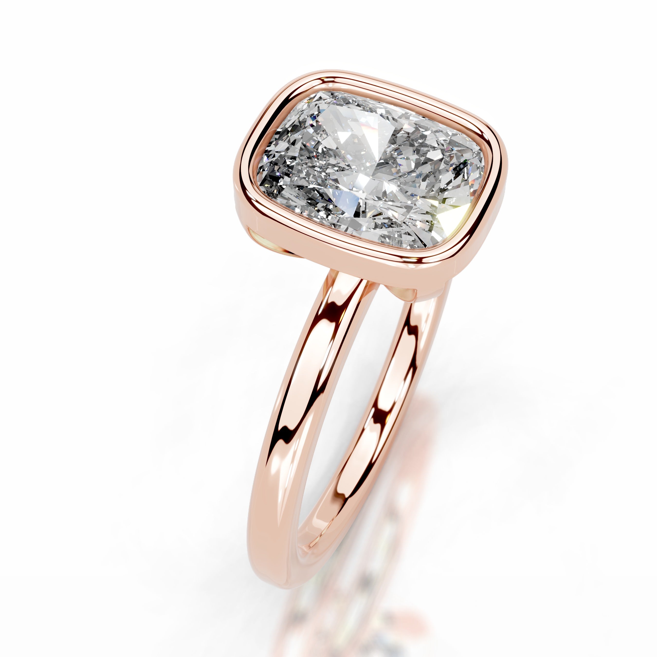 Dima Diamond Engagement Ring - 14K Rose Gold