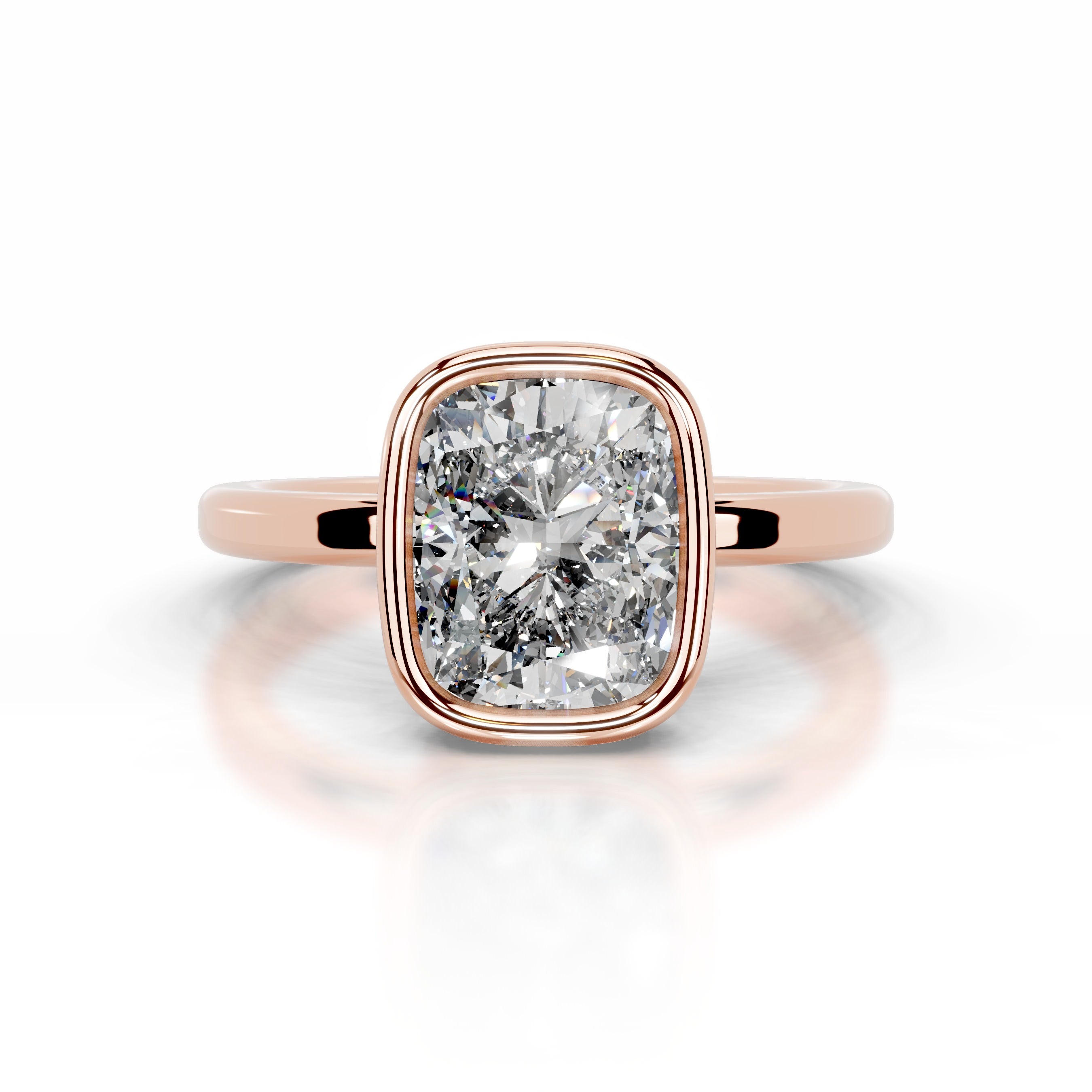 Dima Diamond Engagement Ring - 14K Rose Gold