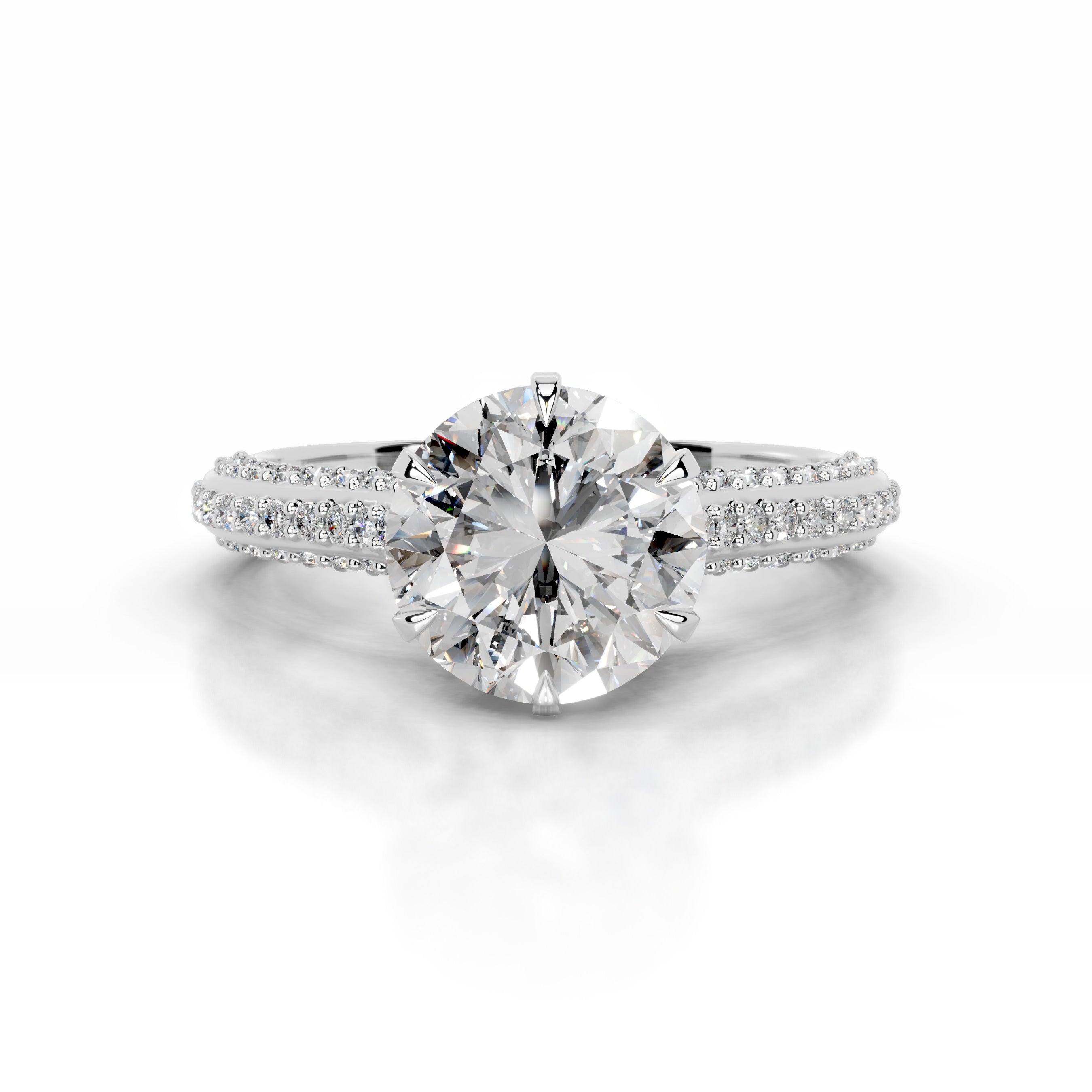 Joana Diamond Engagement Ring - Platinum