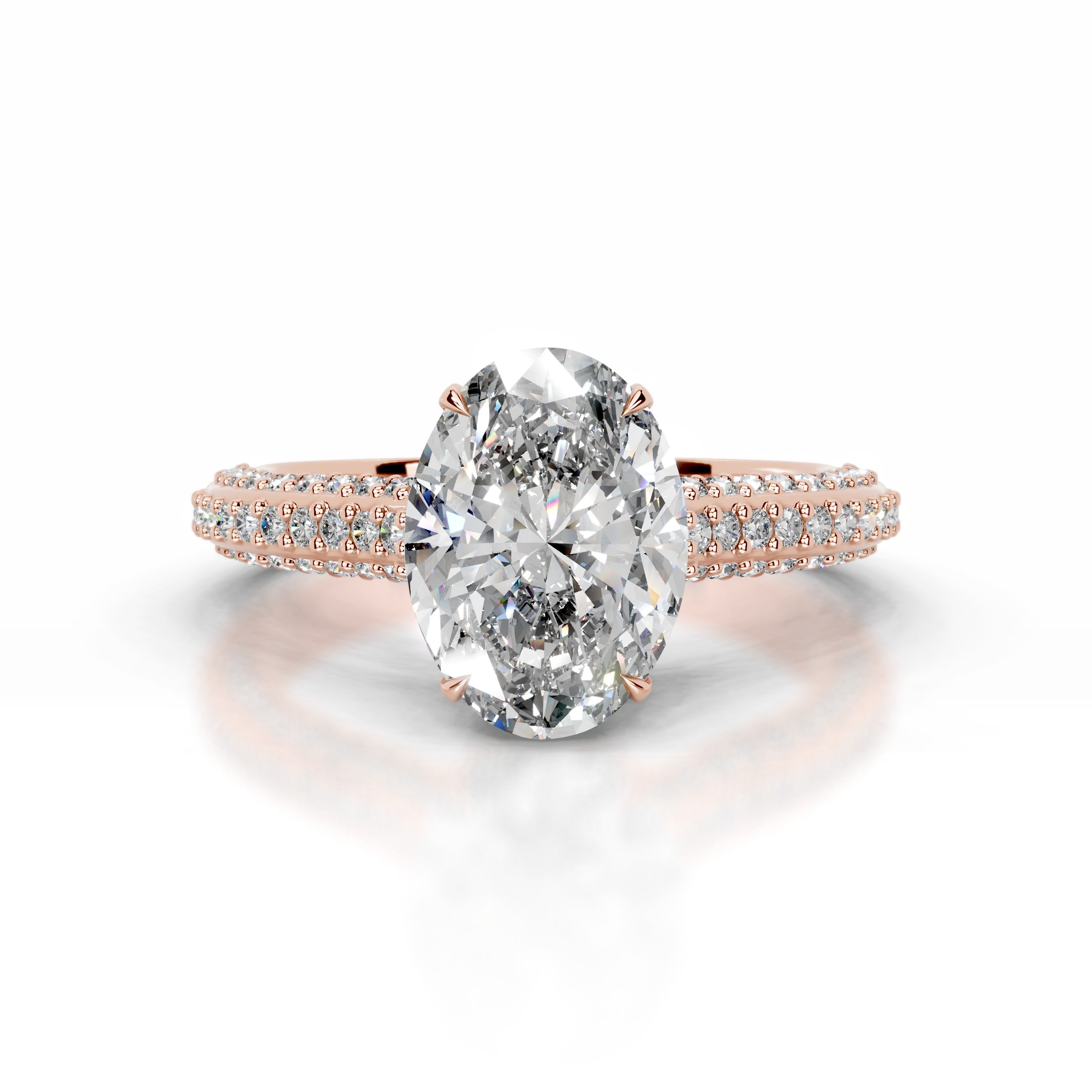 Joana Diamond Engagement Ring - 14K Rose Gold
