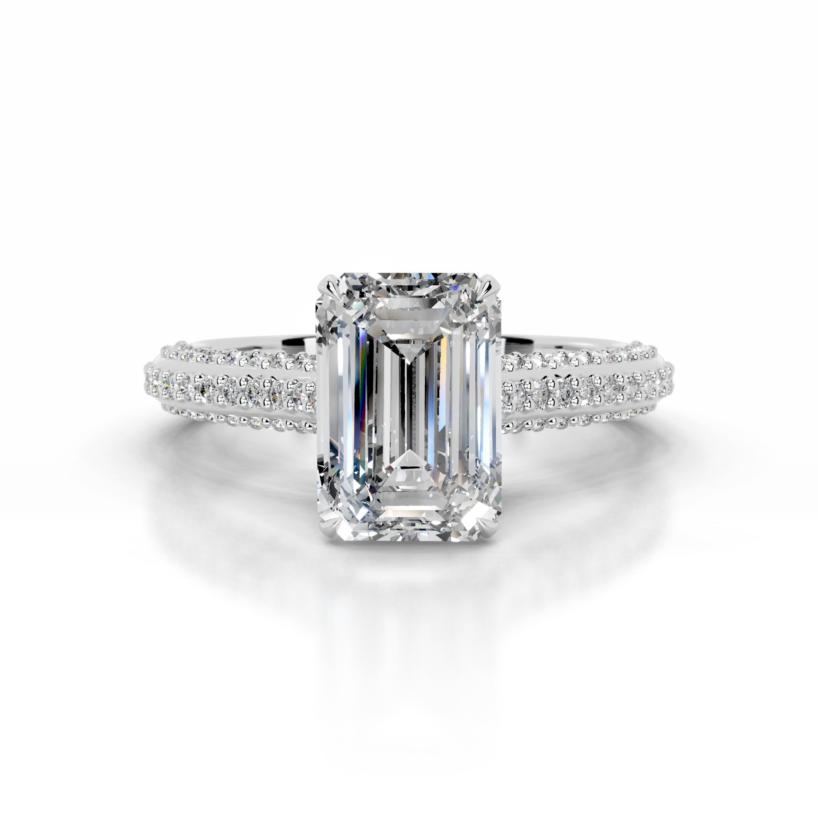 Joana Diamond Engagement Ring - 14K White Gold