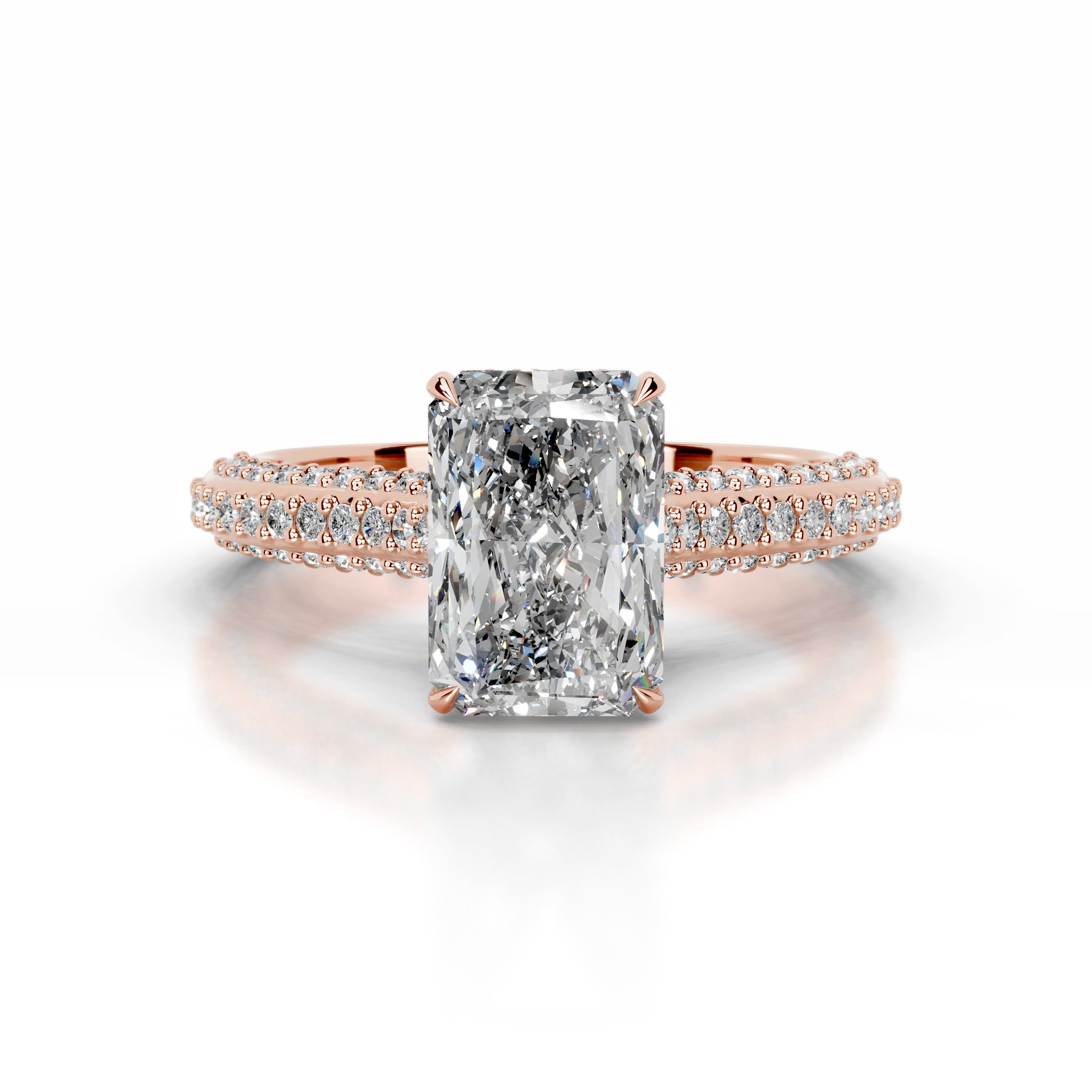 Joana Diamond Engagement Ring - 14K Rose Gold