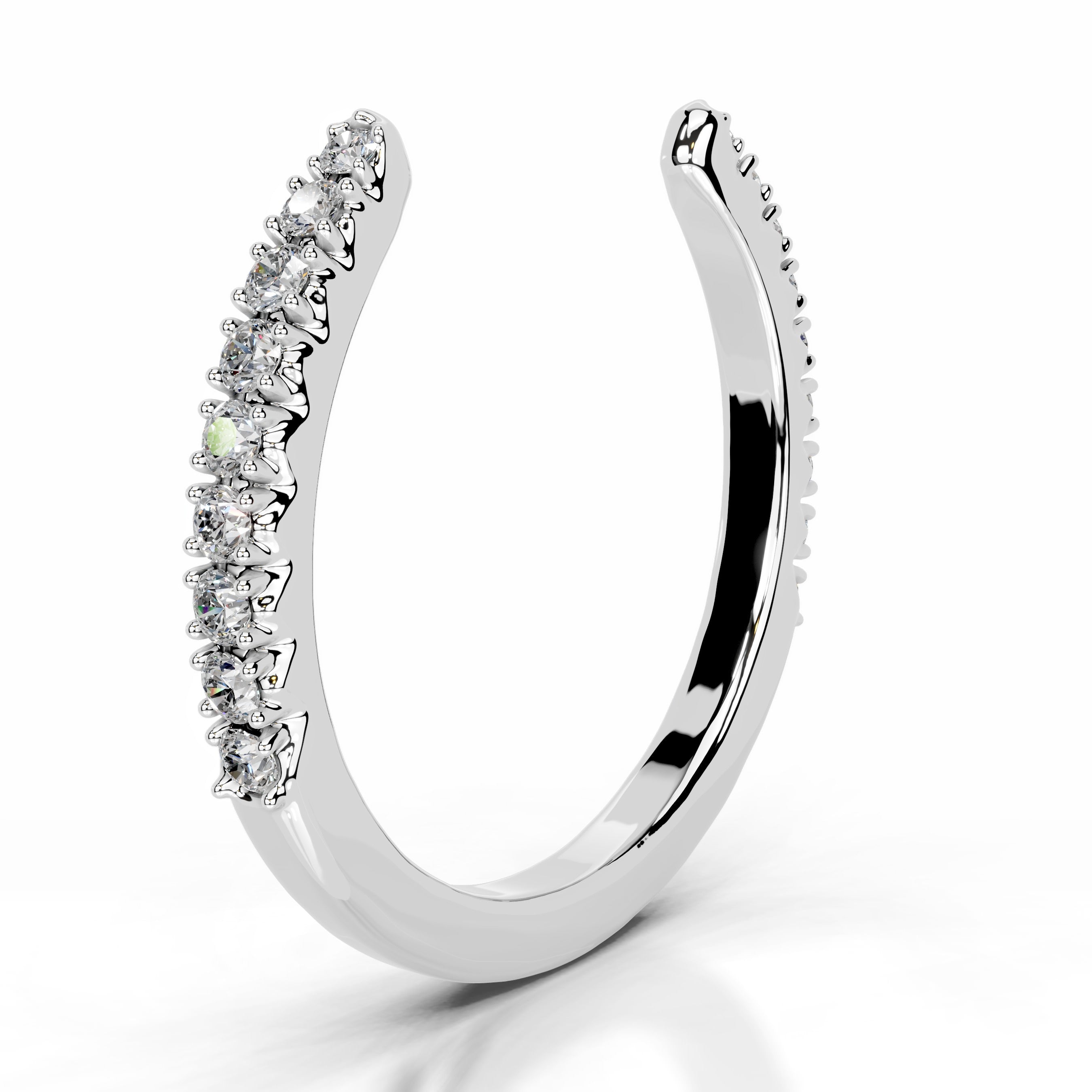 Himari Diamond Wedding band - 14K White Gold (RTS)