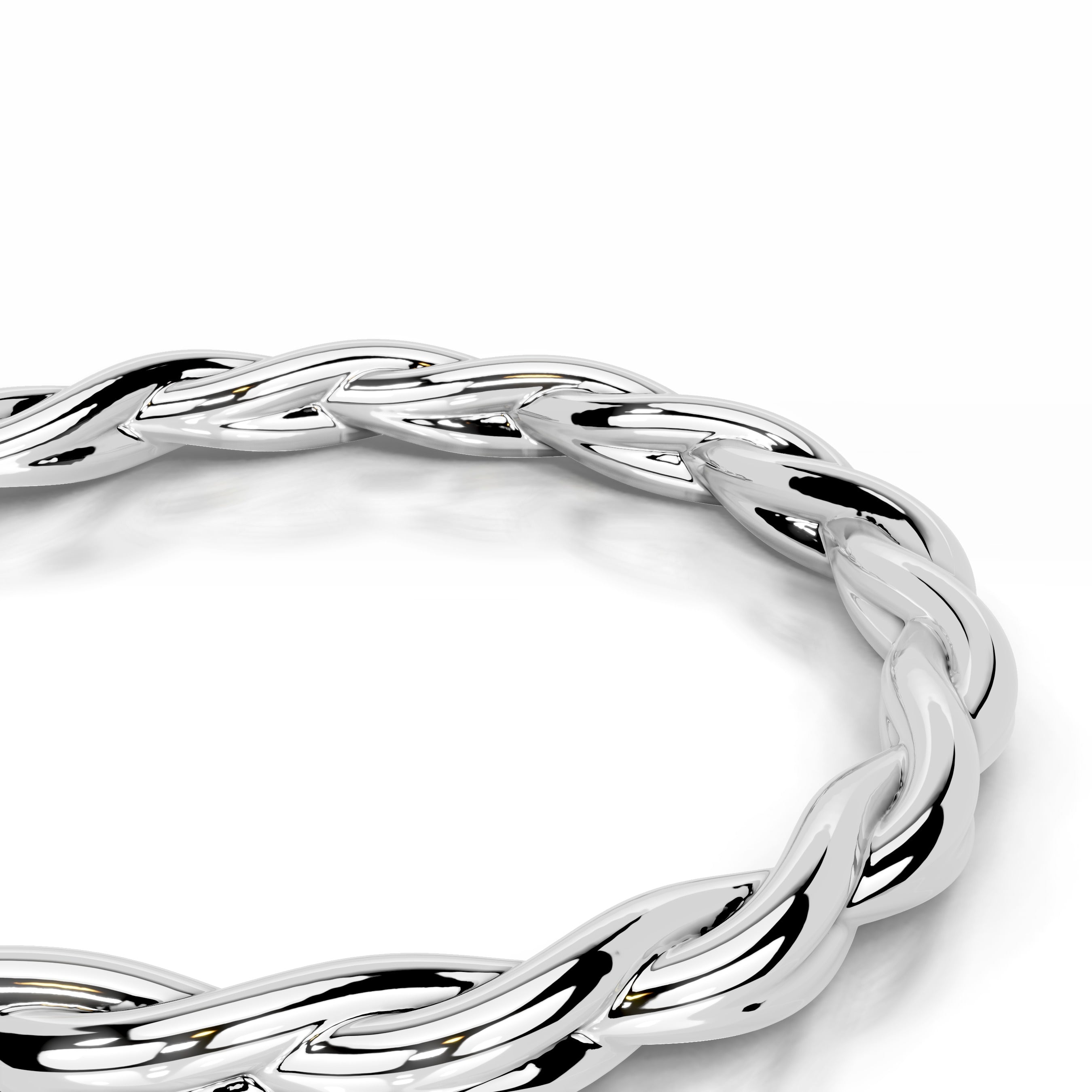 Milani Diamond Wedding band - 14K White Gold