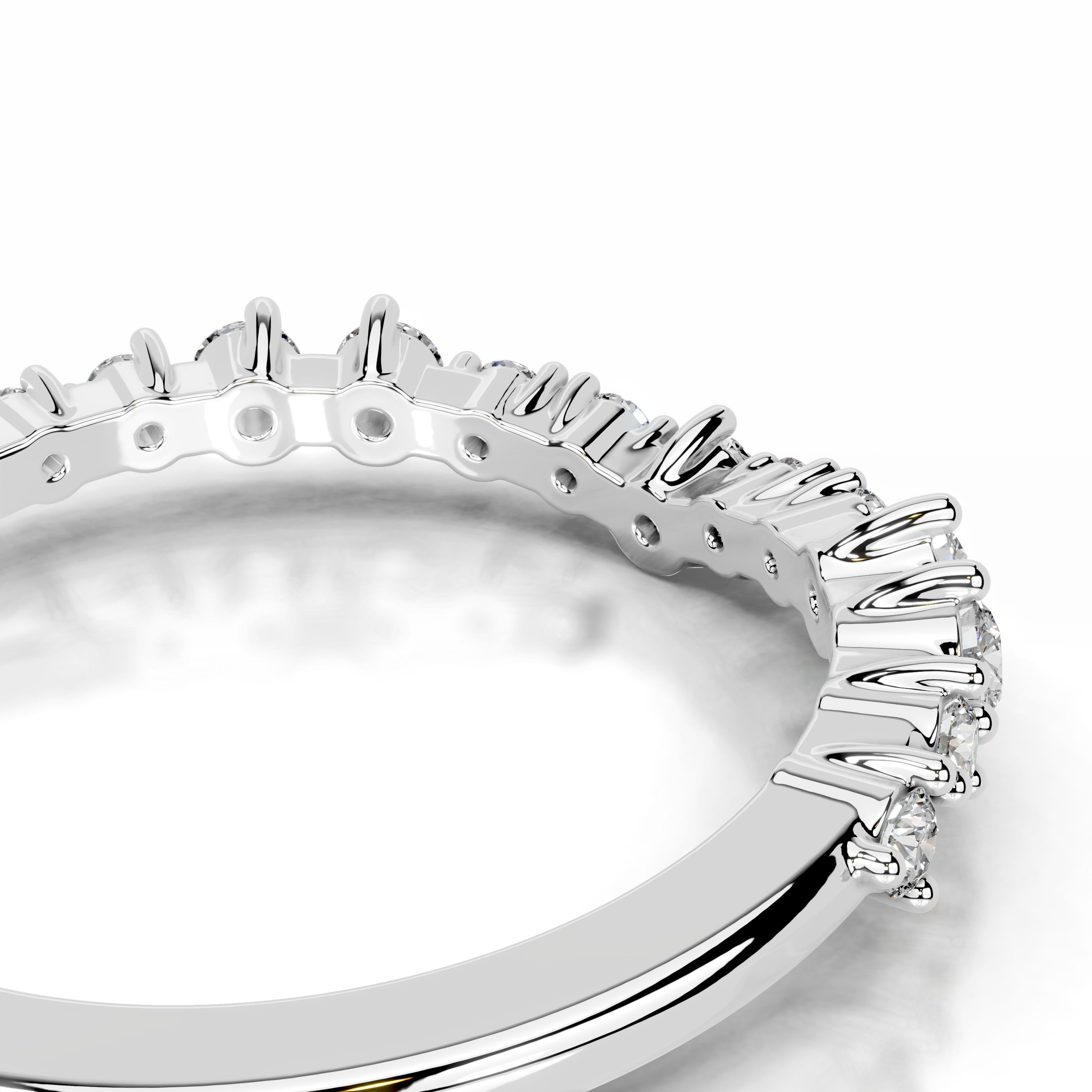Millicent Diamond Wedding band - Platinum
