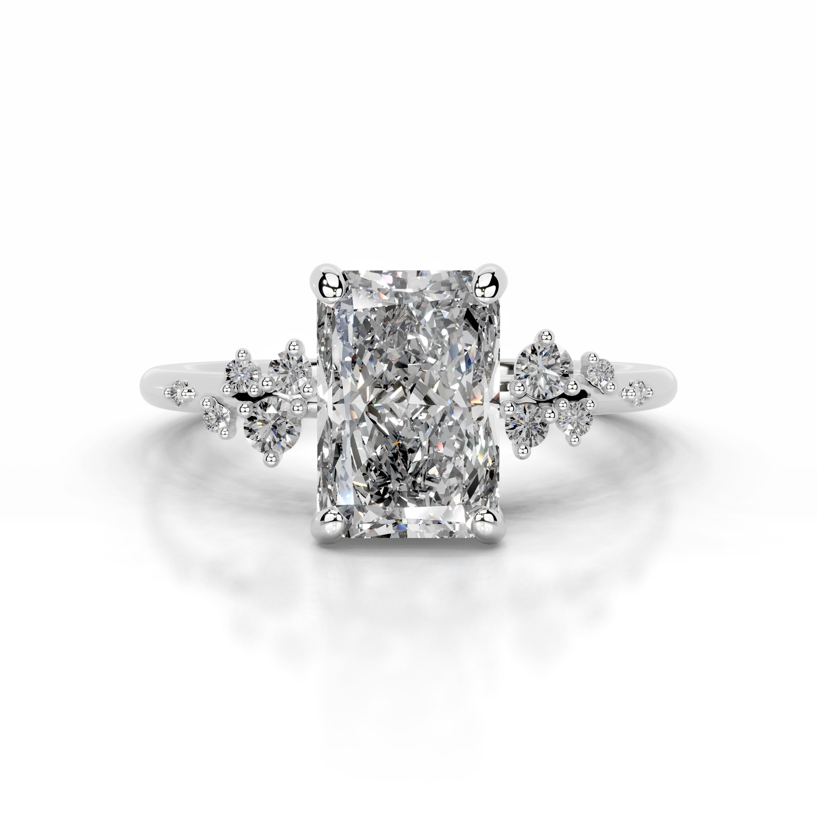 Maisie Diamond Engagement Ring - Platinum