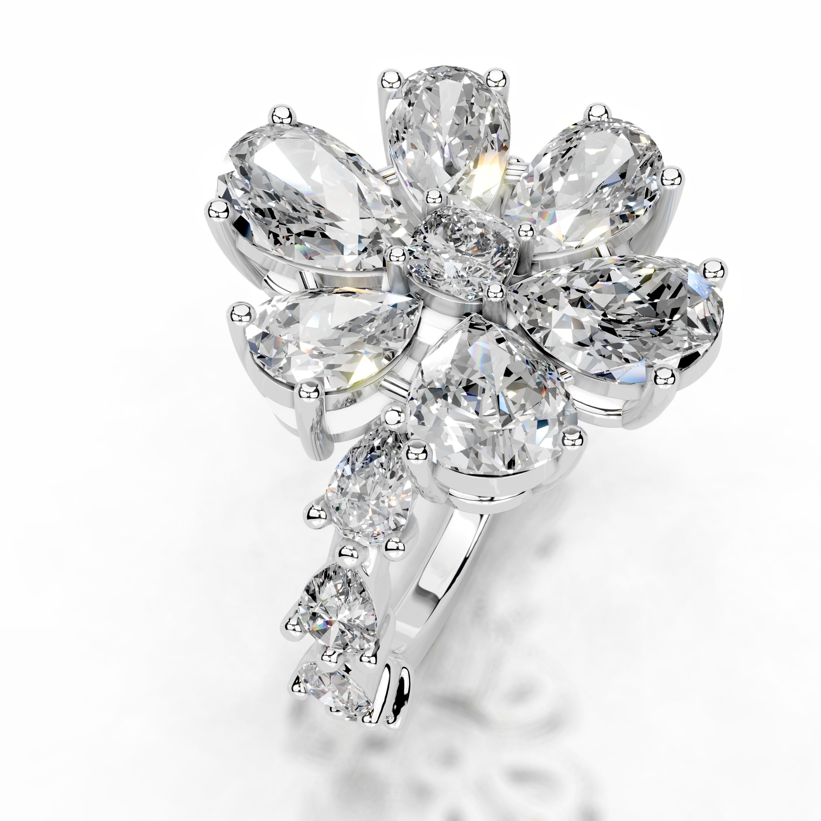 Nova Diamond Engagement Ring - Platinum