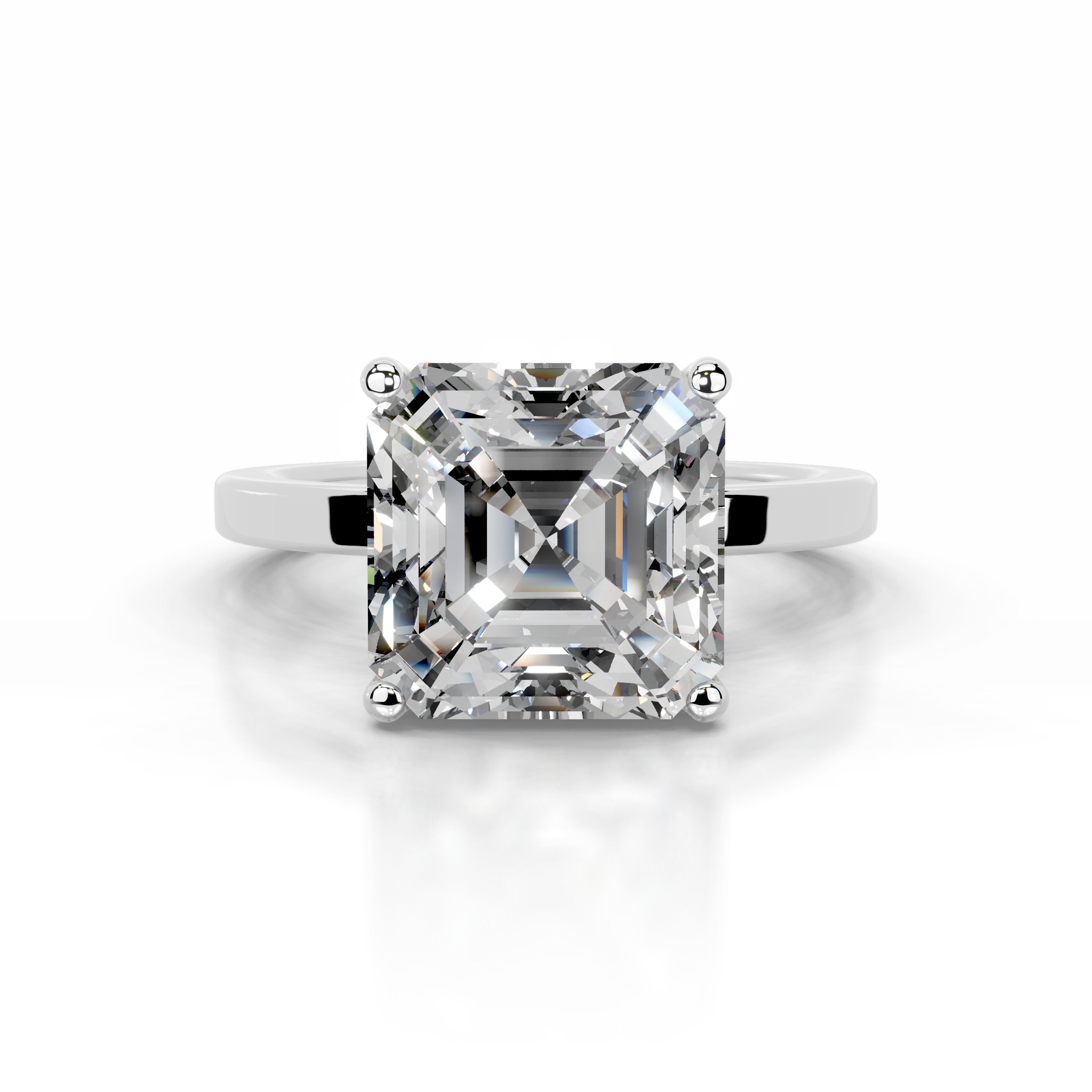 Duri Diamond Engagement Ring - 14K White Gold