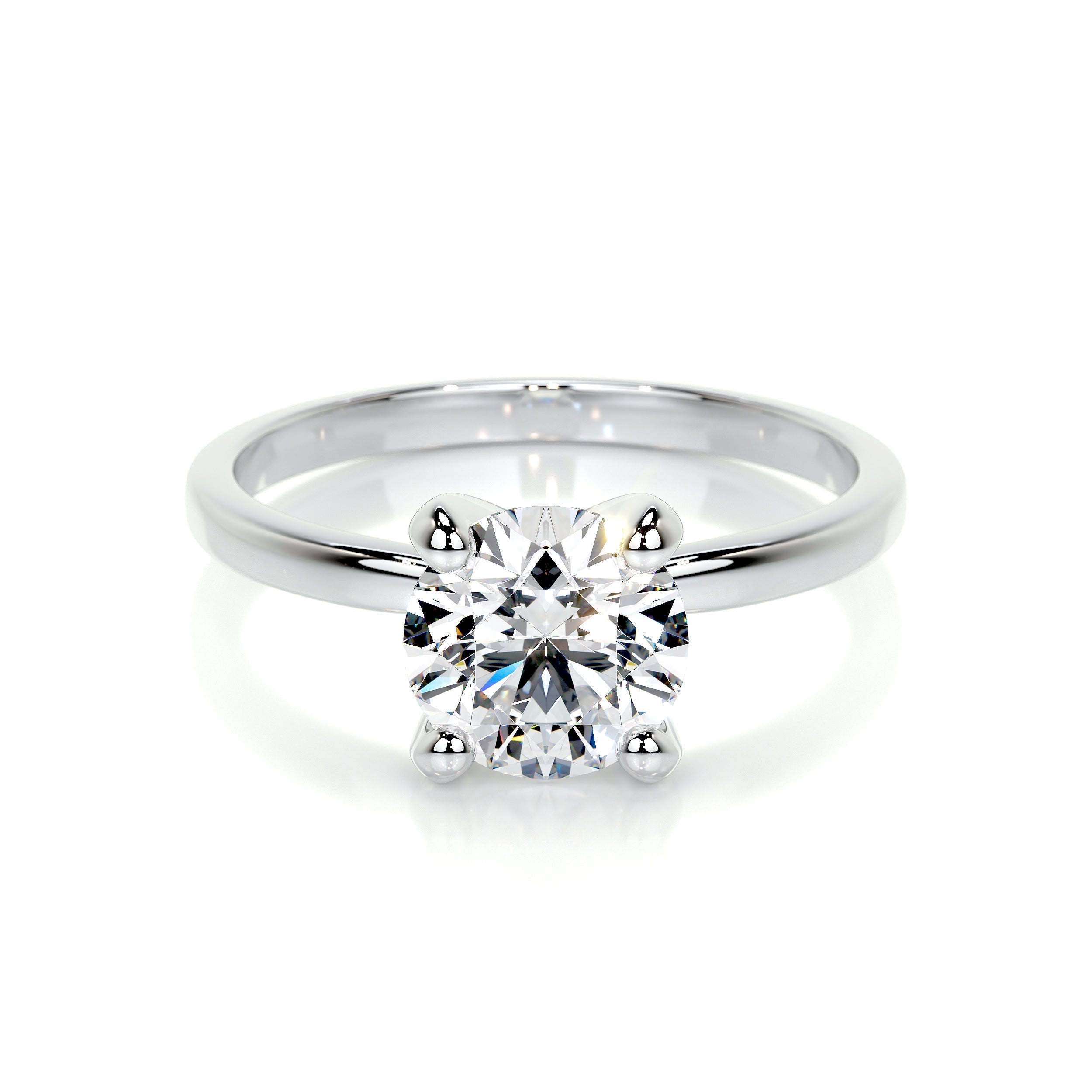Jessica Lab Grown Diamond Ring (1.5 Carat) -14K White Gold