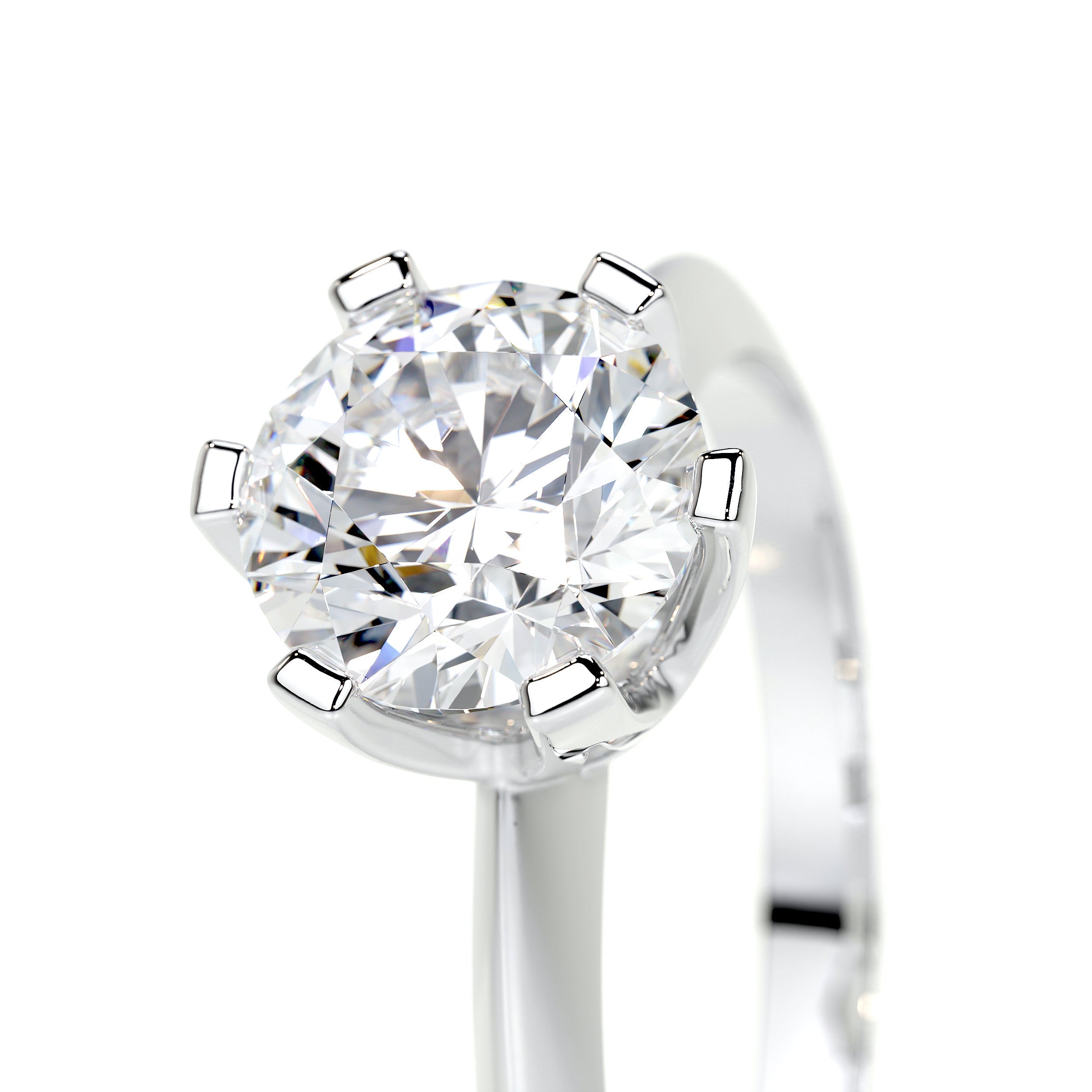 Alexis Lab Grown Diamond Ring (1.25 Carat) -14K White Gold