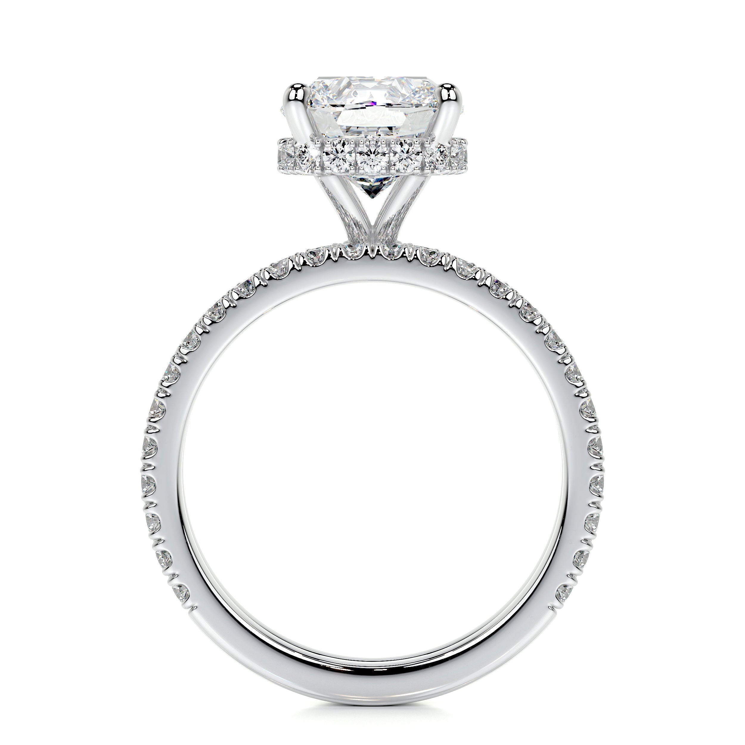 Madeline Lab Grown Diamond Bridal Set (3 Carat) -14K White Gold