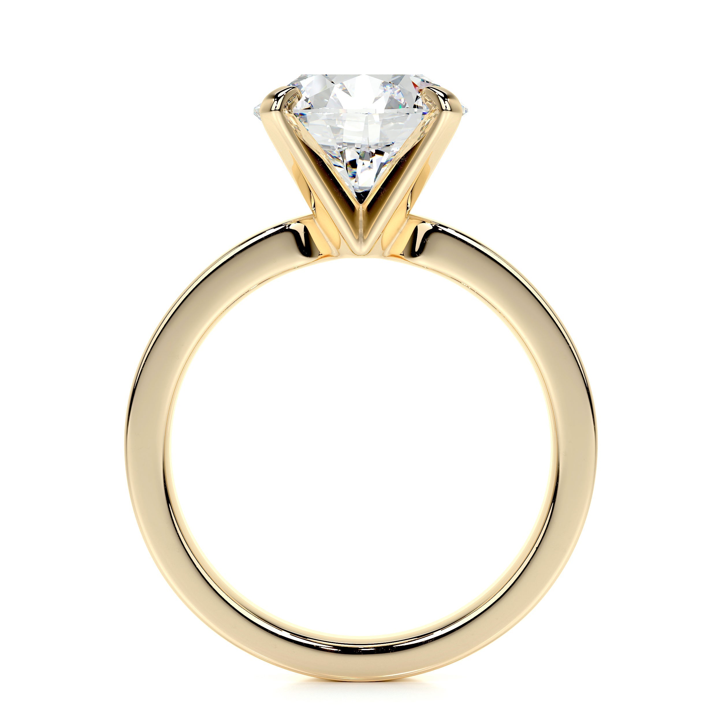 Kaia Lab Grown Diamond Ring (2 Carat) -18K Yellow Gold