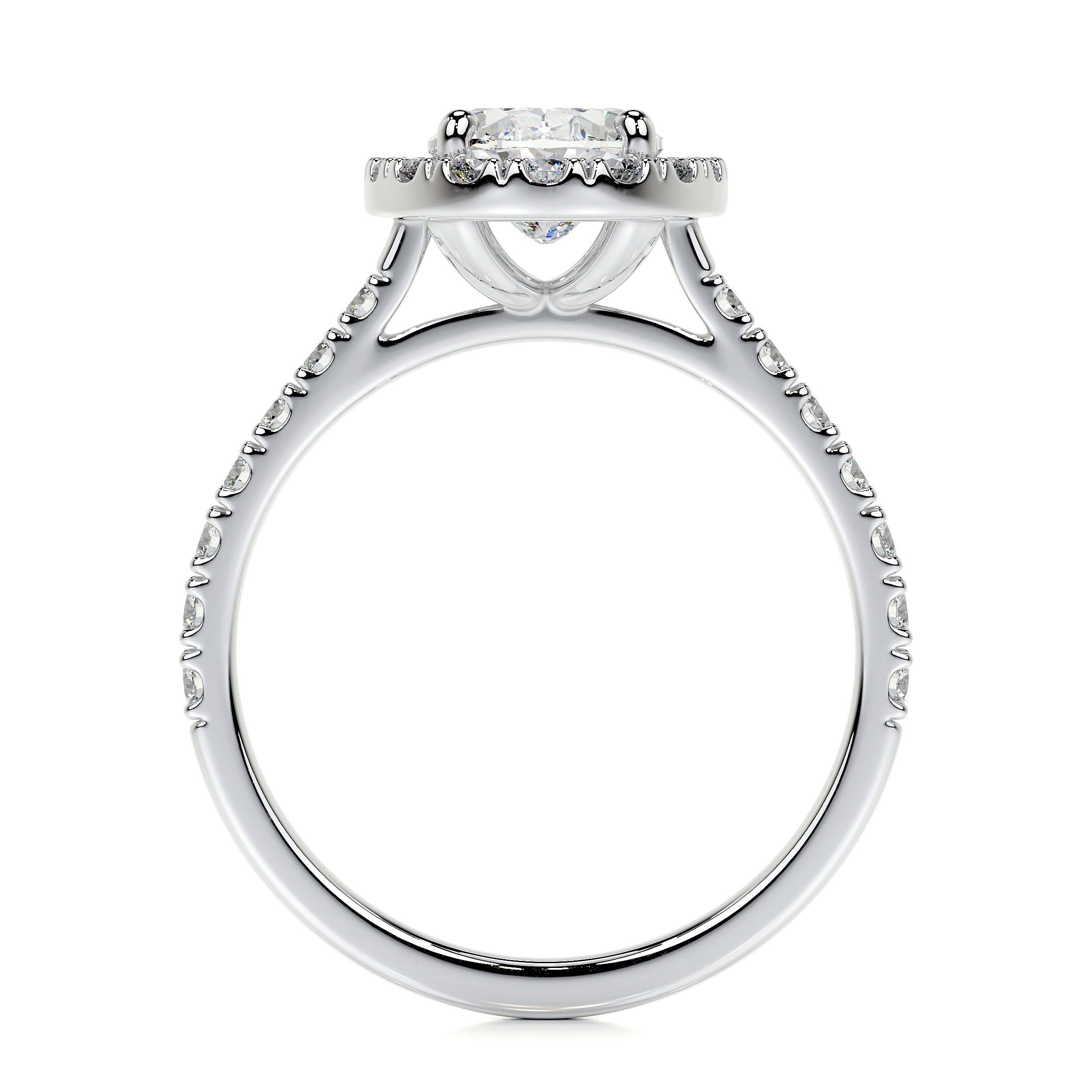 Maria Lab Grown Diamond Ring (1.3 Carat) - Platinum