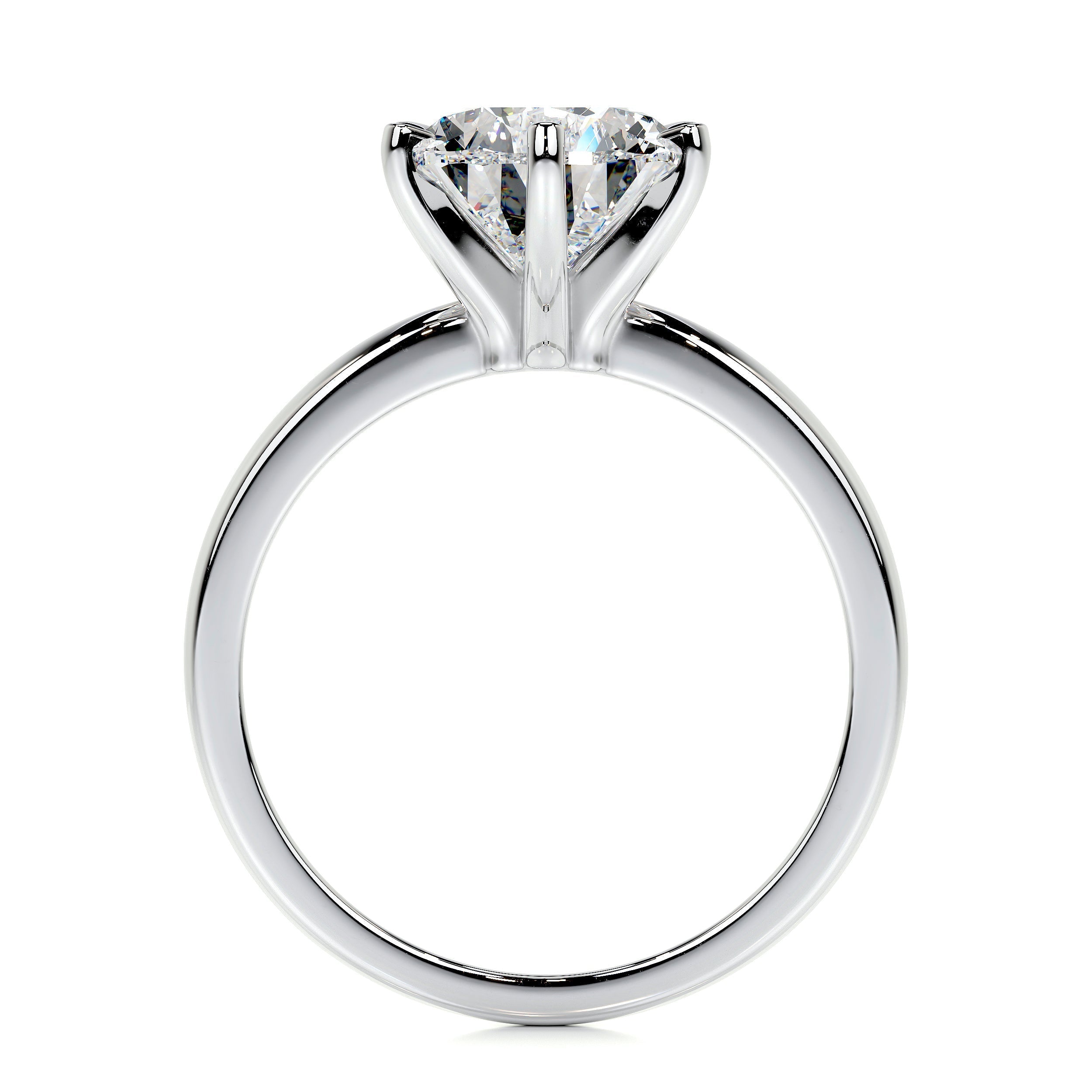 Adaline Lab Grown Diamond Ring (1 Carat) -14K White Gold