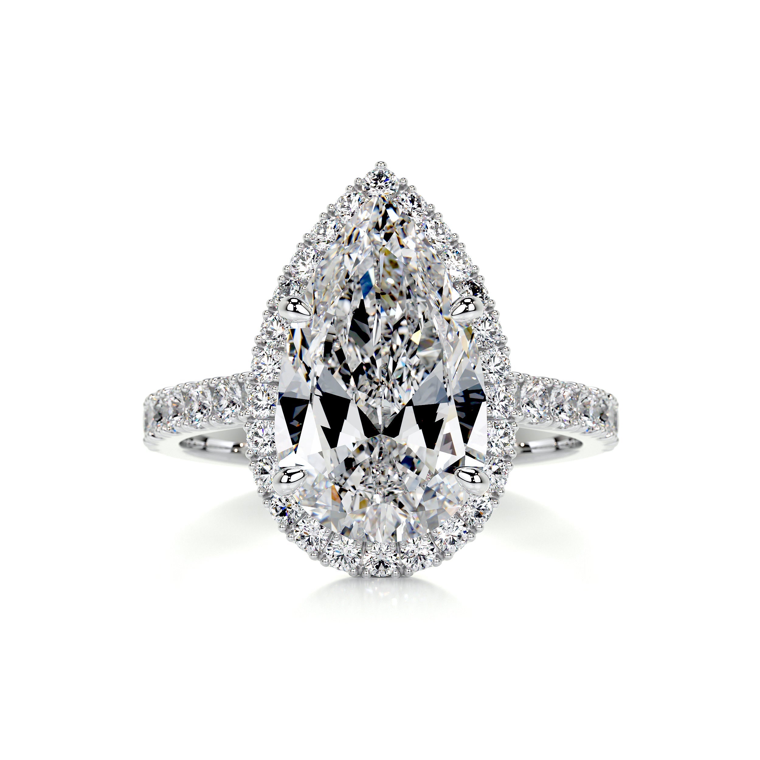 Sophia Diamond Engagement Ring -18K White Gold (RTS)