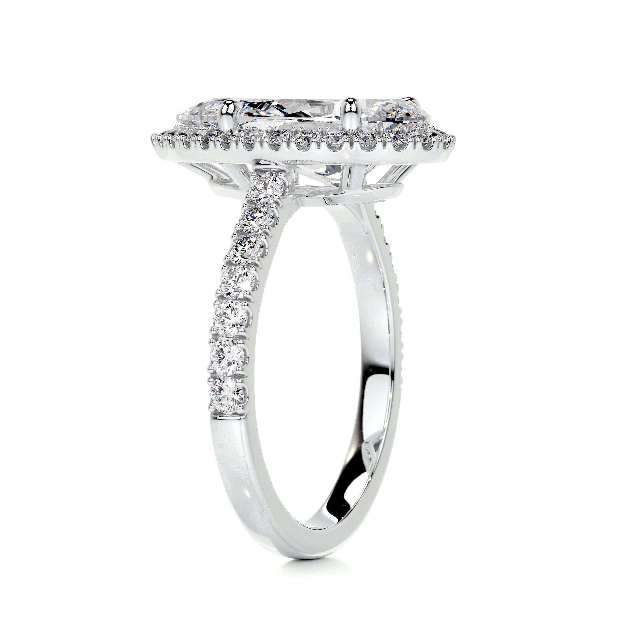 Sophia Diamond Engagement Ring -18K White Gold (RTS)