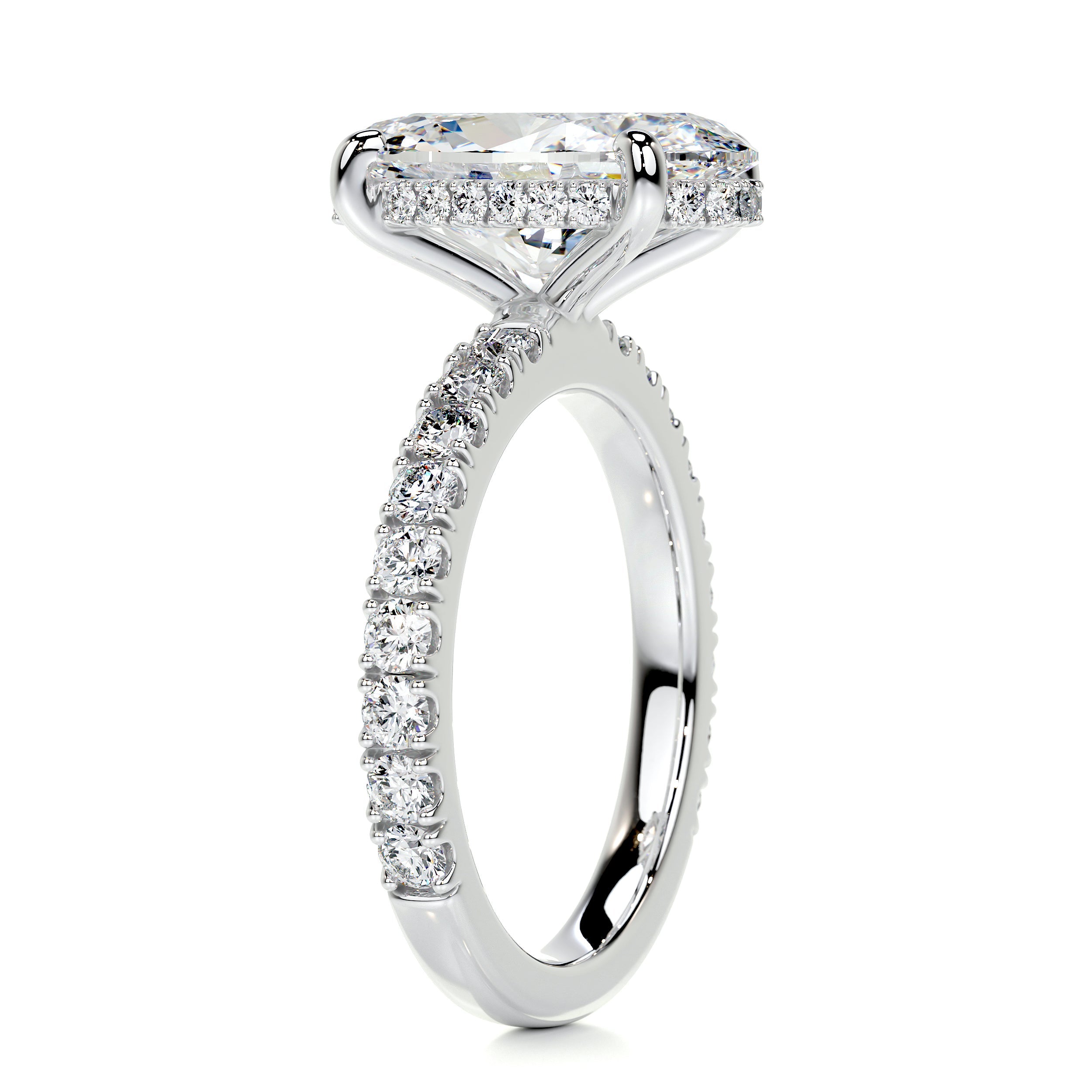 Lucy Diamond Engagement Ring -Platinum (RTS)