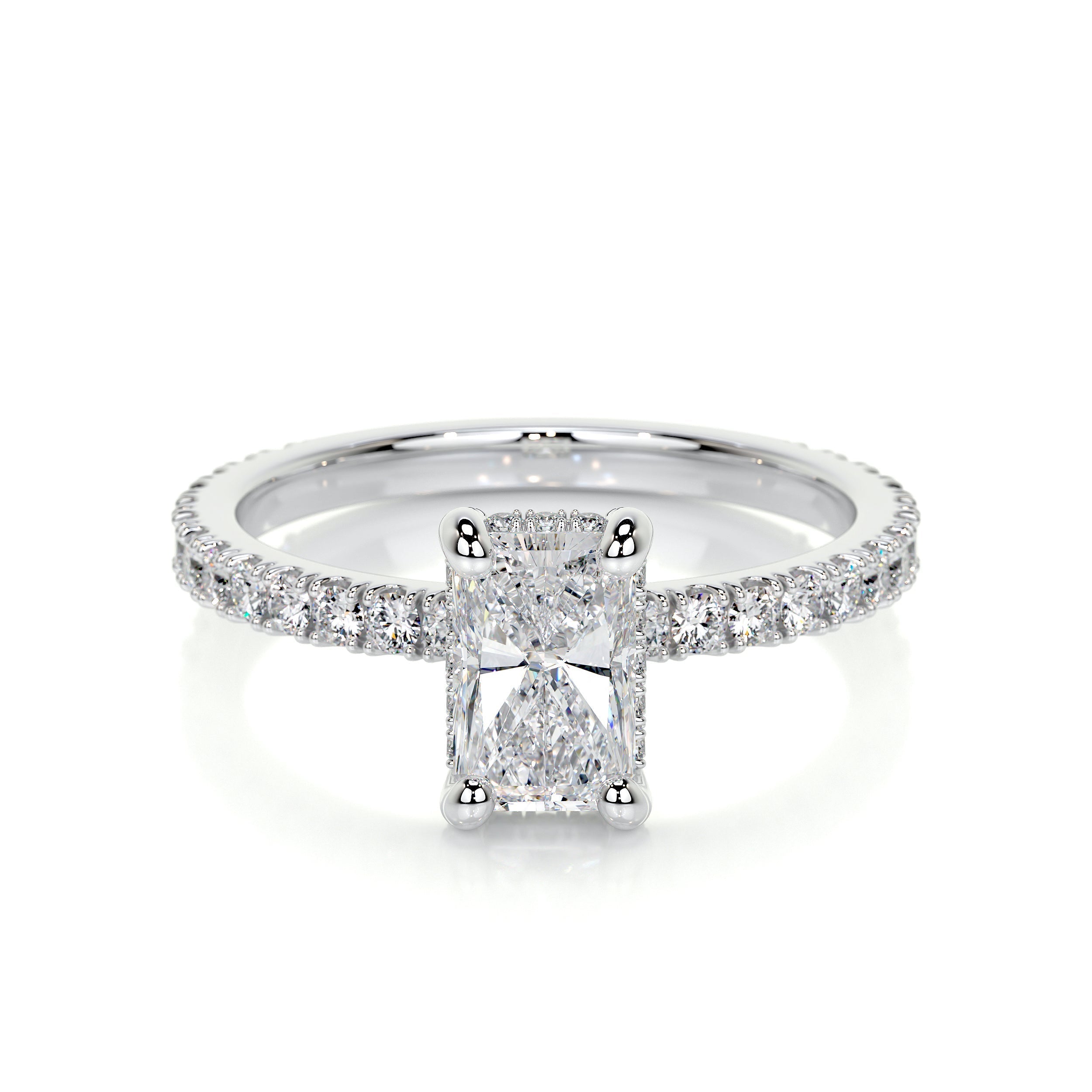 Deborah Lab Grown Diamond Ring (1.5 Carat) -14K White Gold