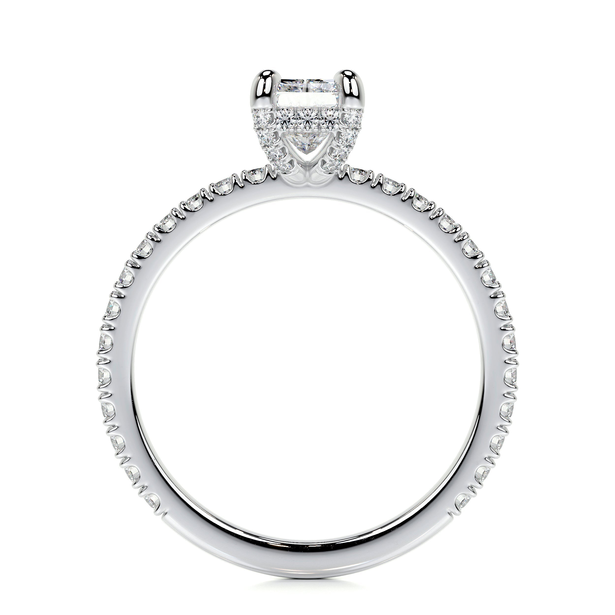 Deborah Lab Grown Diamond Ring (1.5 Carat) -14K White Gold