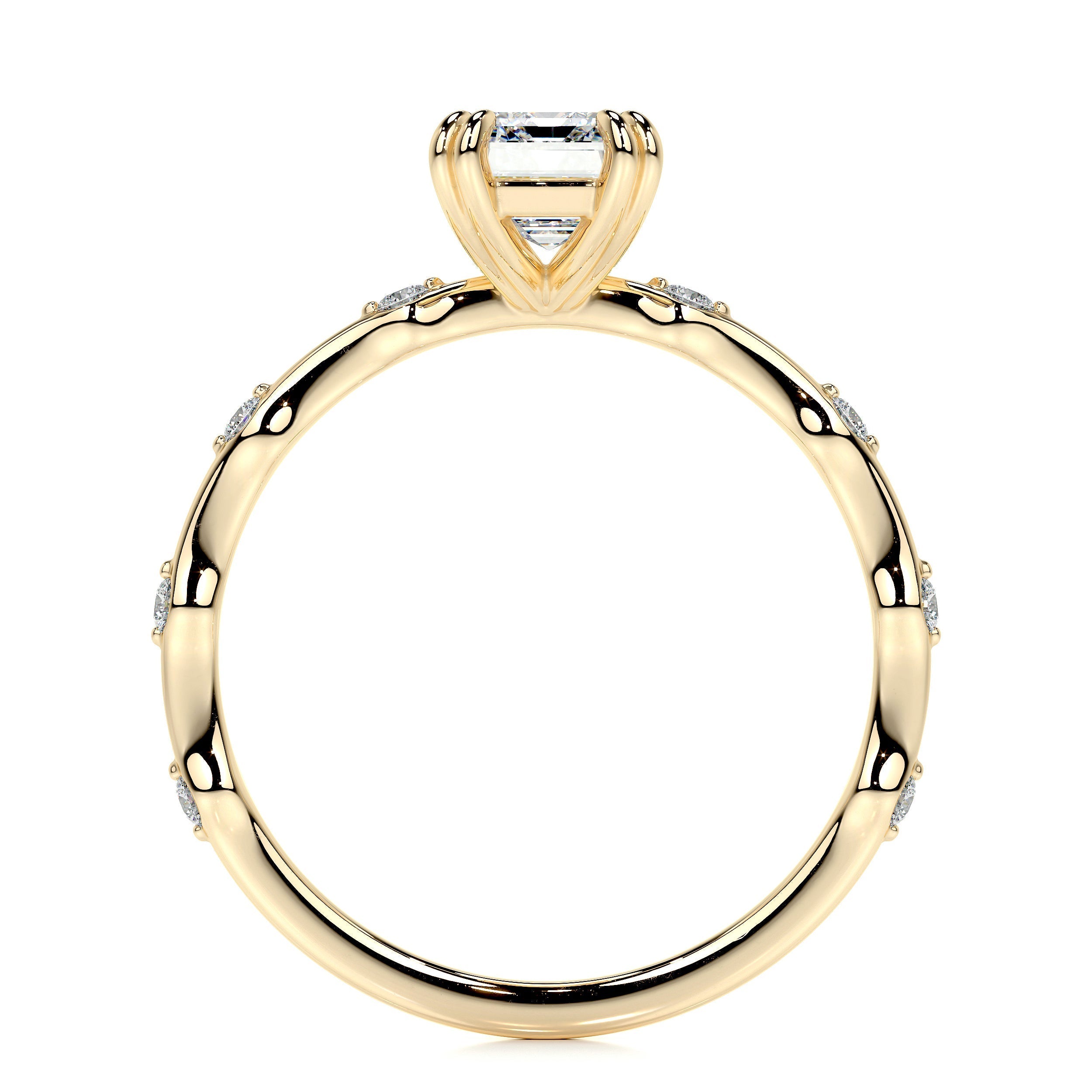 Wilma Lab Grown Diamond Ring -18K Yellow Gold (RTS)