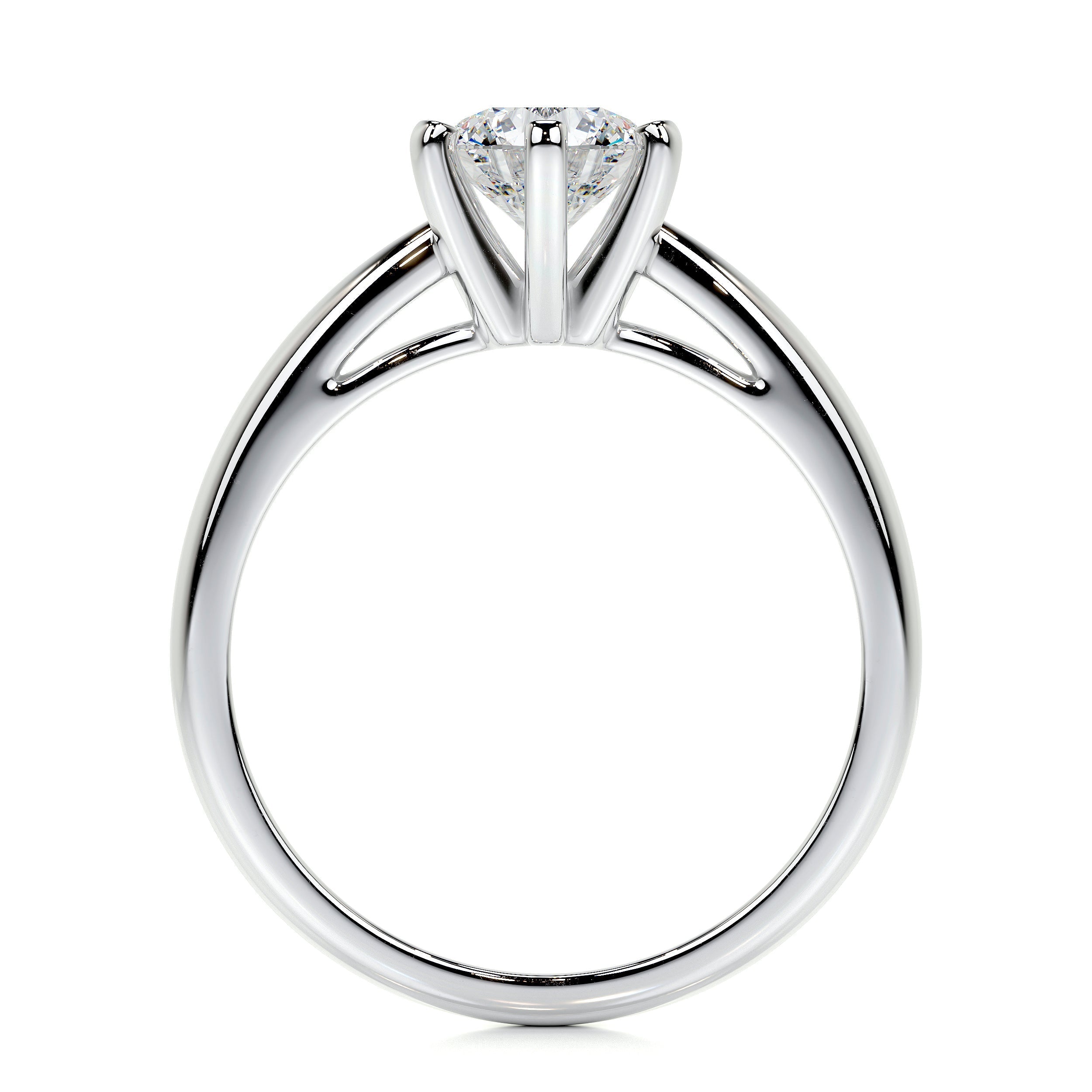 Diana Lab Grown Diamond Ring (0.75 Carat) -14K White Gold