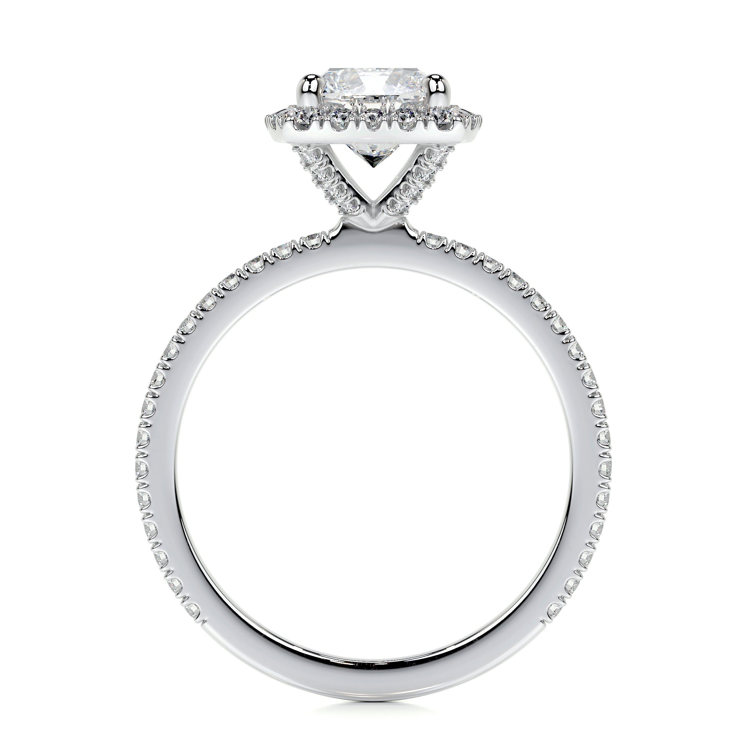 Madison Lab Grown Diamond Ring (1.5 Carat) -Platinum
