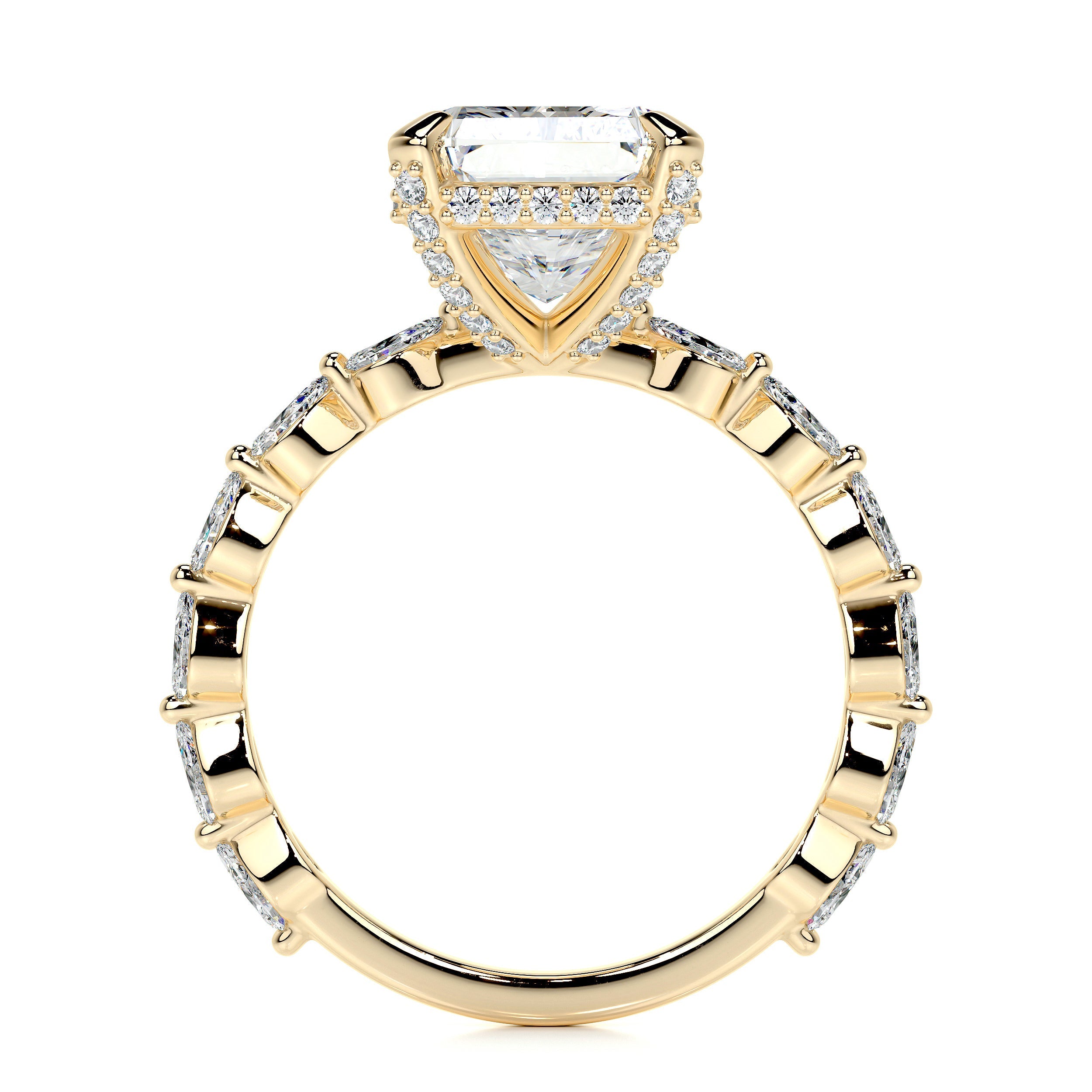 Robin Lab Grown Diamond Ring -18K Yellow Gold (RTS)