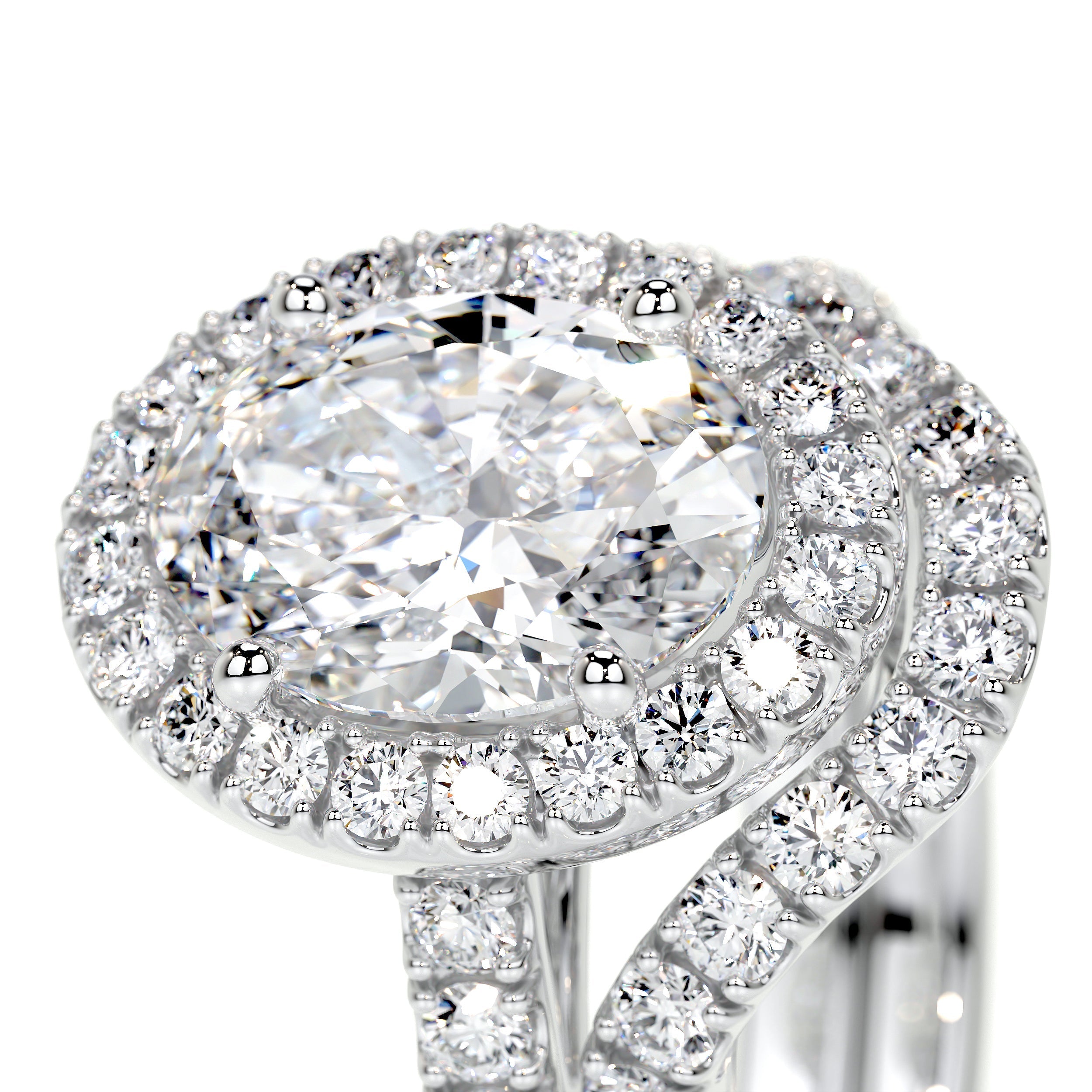 Maria Lab Grown Diamond Bridal Set (3 Carat) - Platinum