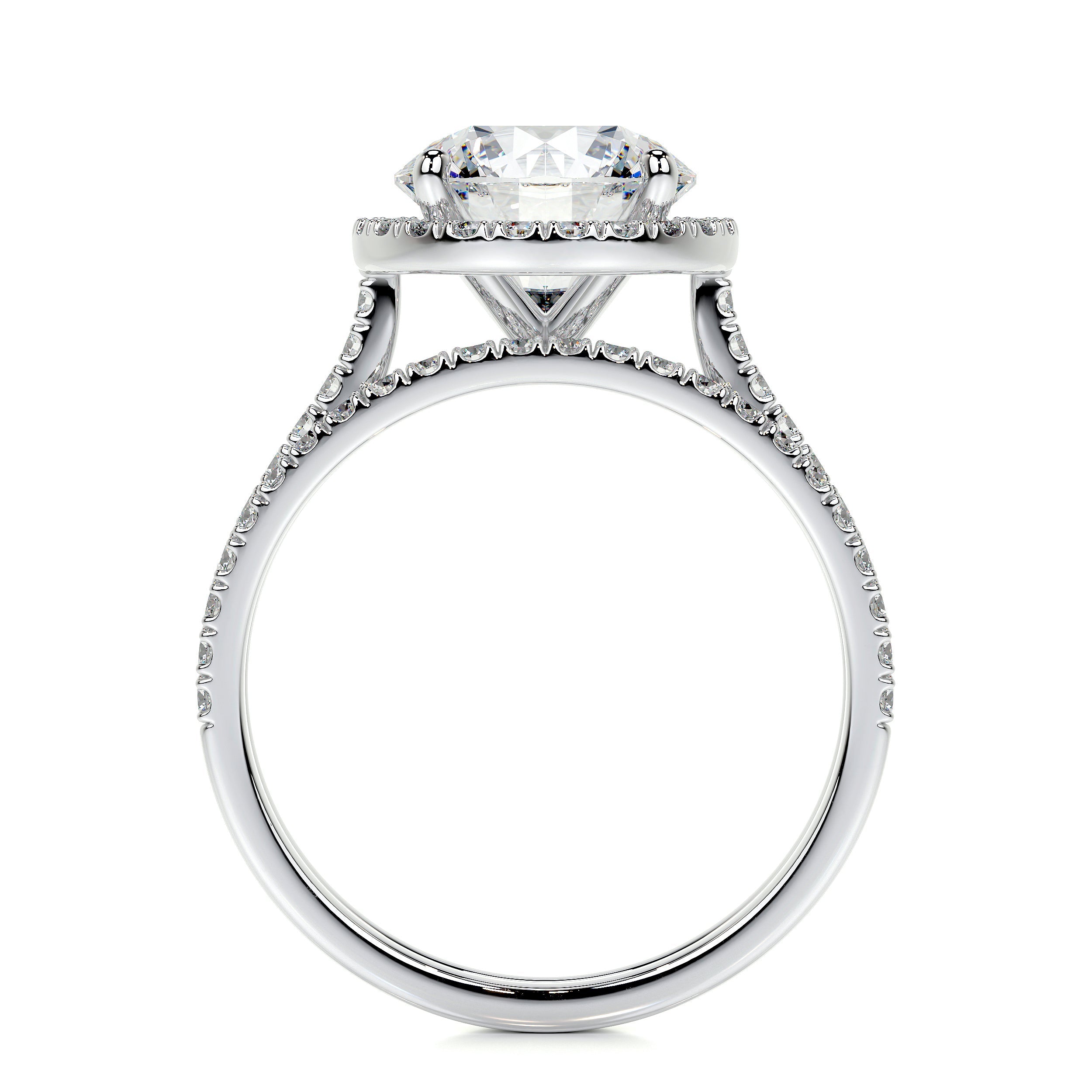 Layla Lab Grown Diamond Bridal Set -18K White Gold (RTS)
