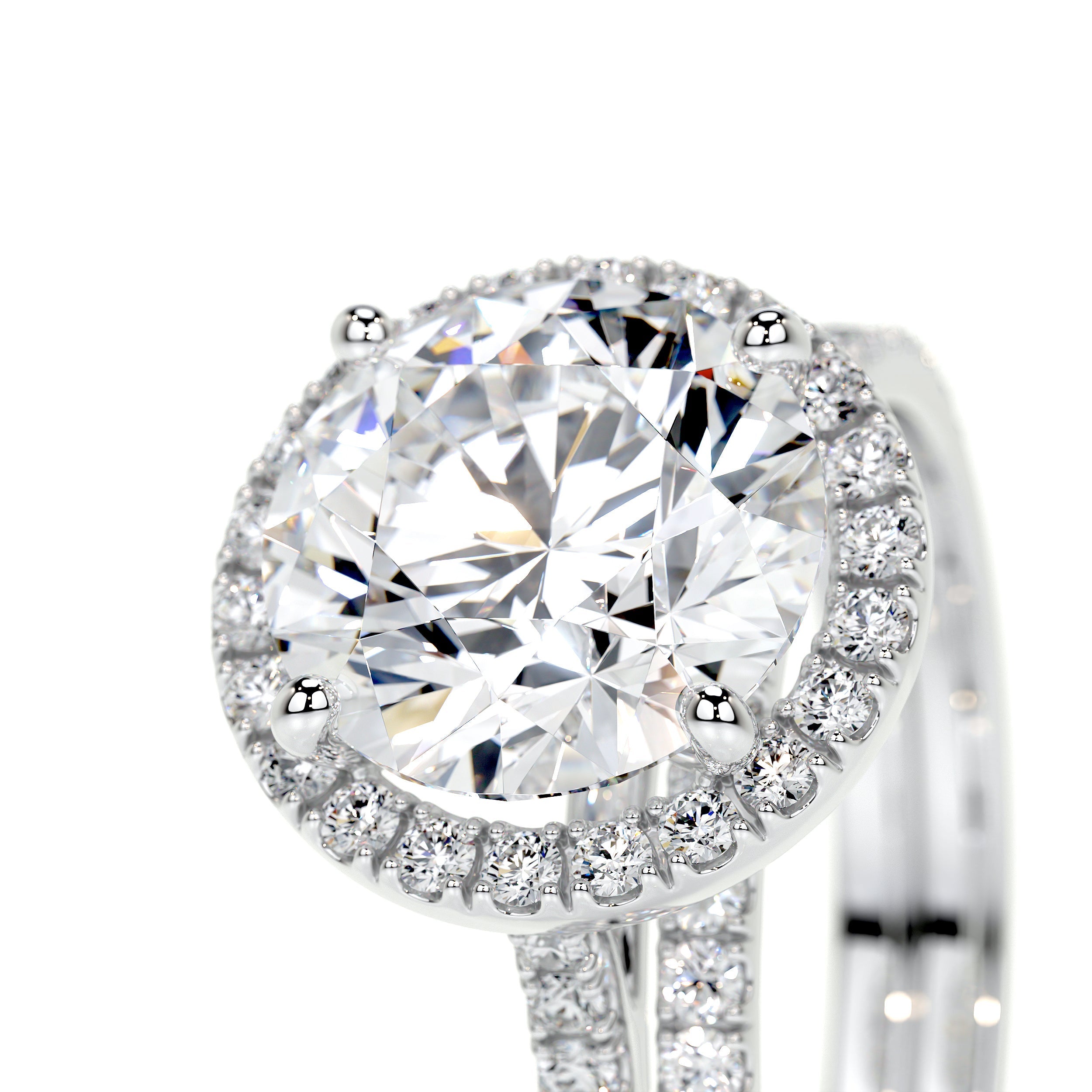 Layla Lab Grown Diamond Bridal Set -18K White Gold (RTS)