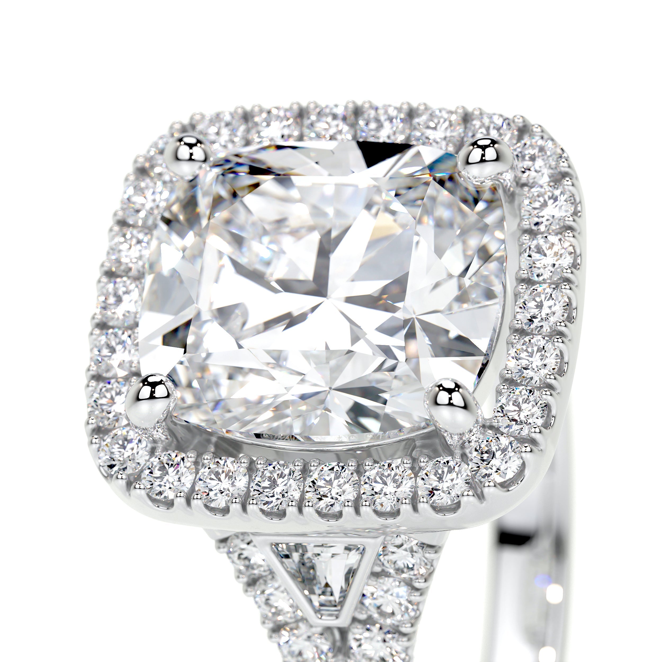 Lissete Lab Grown Diamond Ring -14K White Gold (RTS)