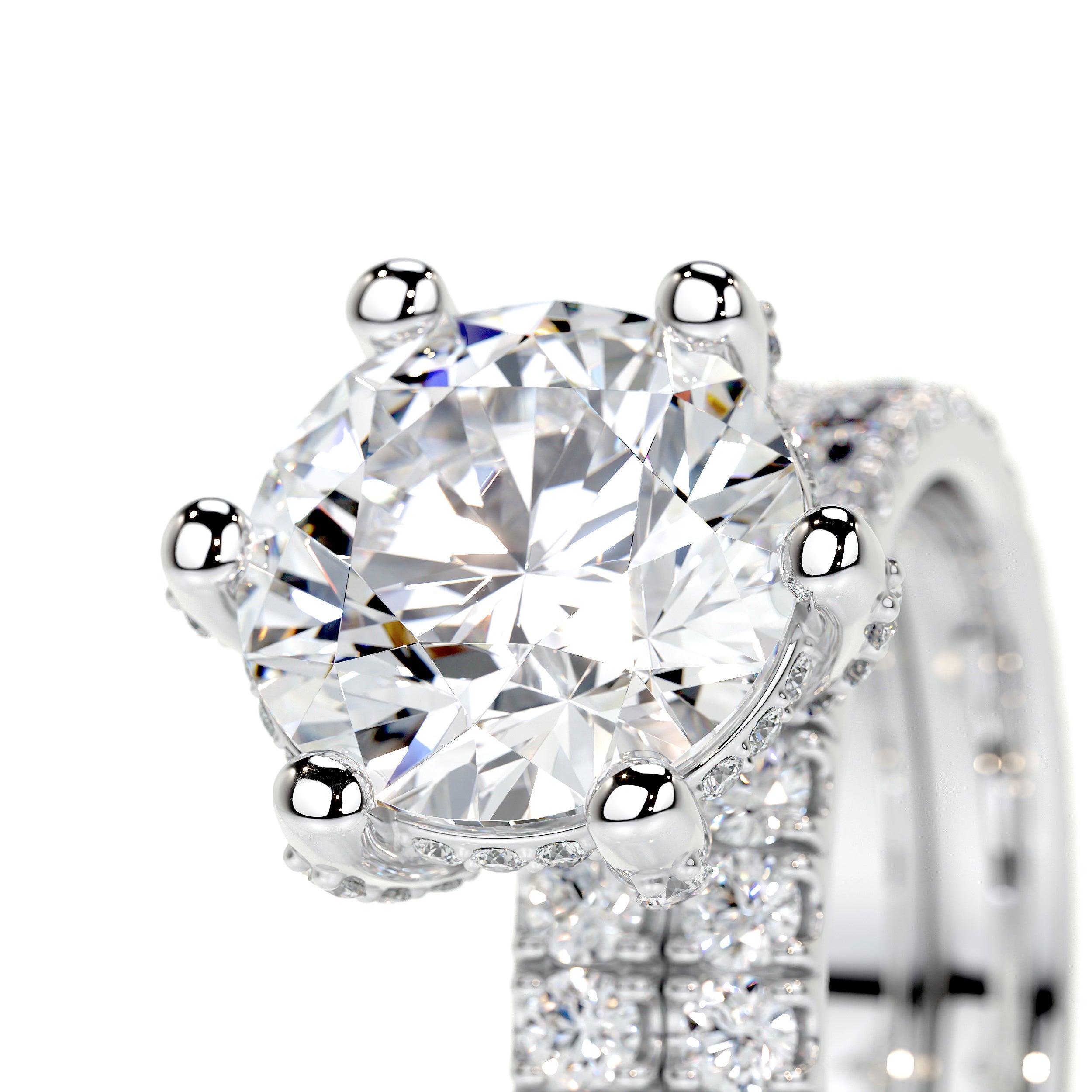 Paris Lab Grown Diamond Bridal Set -14K White Gold (RTS)