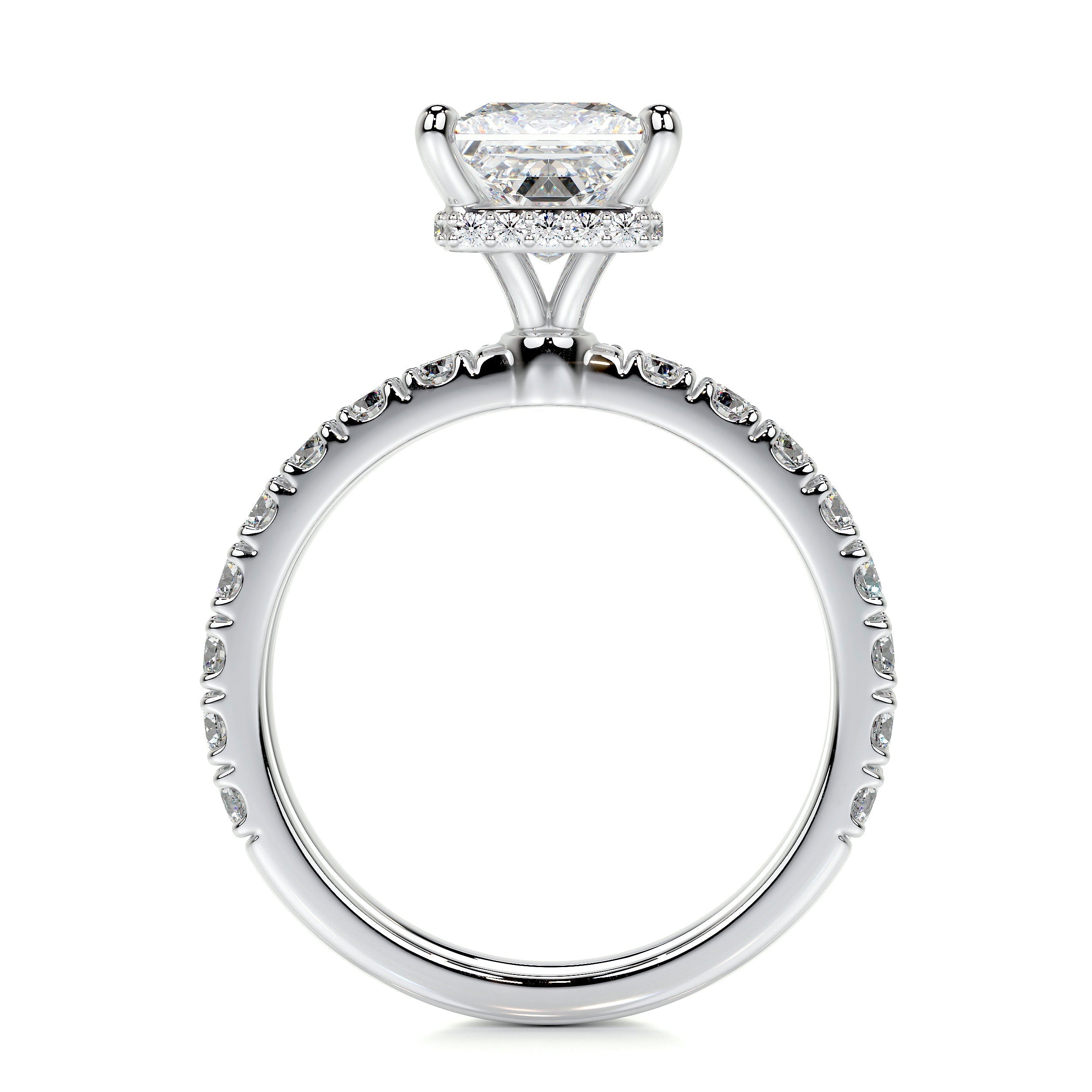 Valentina Lab Grown Diamond Bridal Set -14K White Gold (RTS)